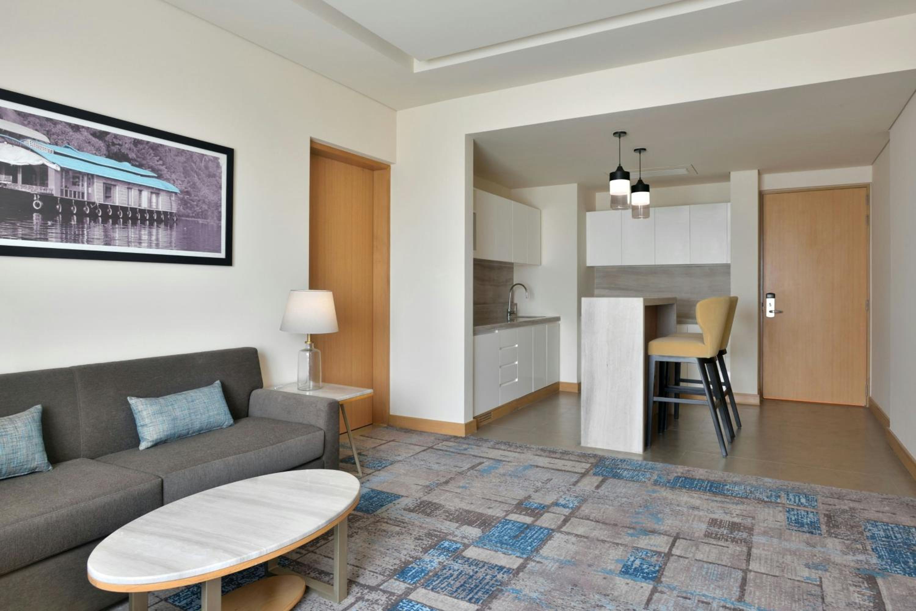 One-Bedroom Apartment with One King Bed and Concierge Lounge Access Includes 500 INR property credit and Cocktail hours from 6:00 PM – 8:00 PM
