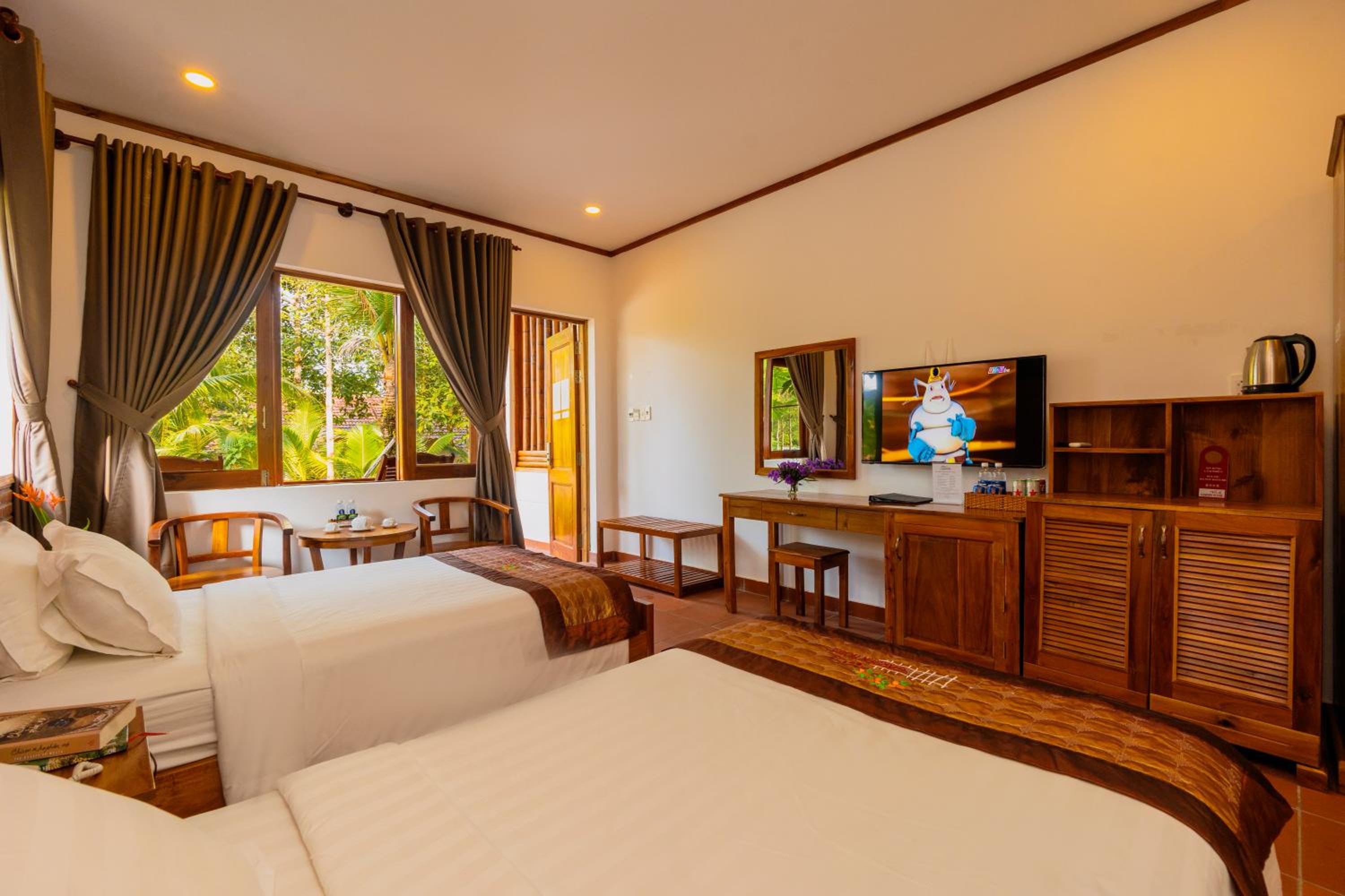 Deluxe Twin Room with Garden View photo 3