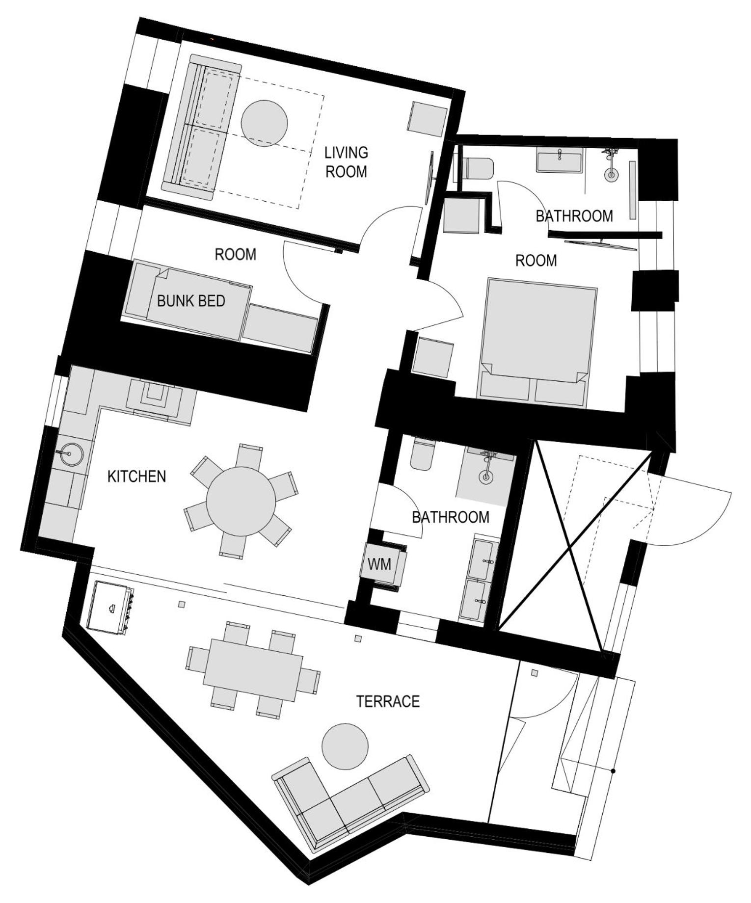 Apartment with Terrace photo 2