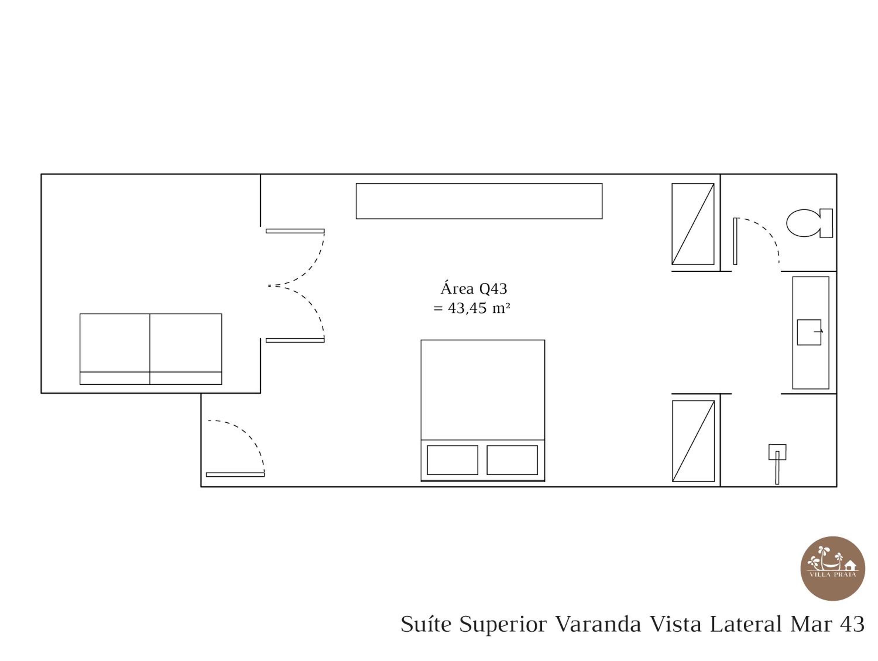 Superior Suite with Balcony and Side Sea View photo 3