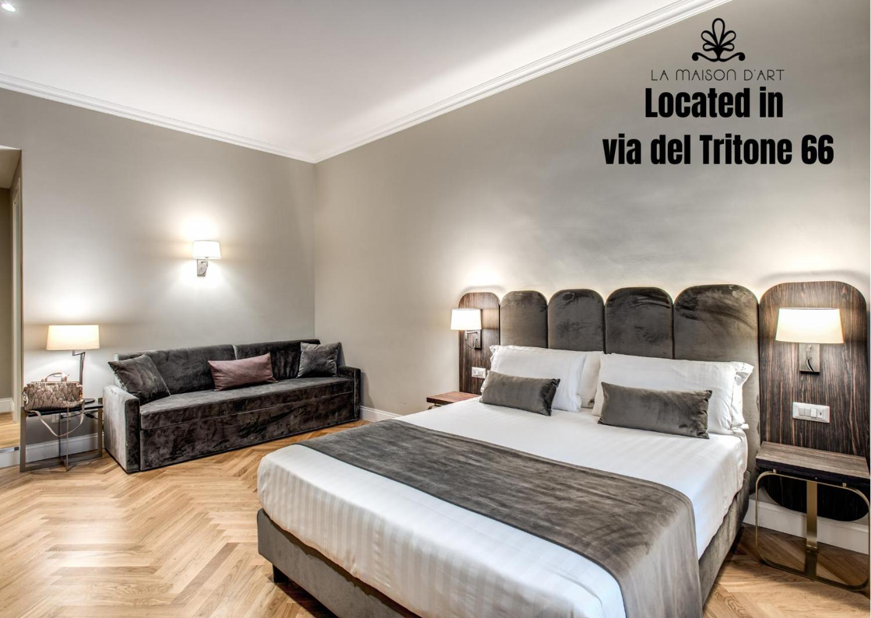 Classic Double Room - Separate Building Via del Tritone 66 photo 2