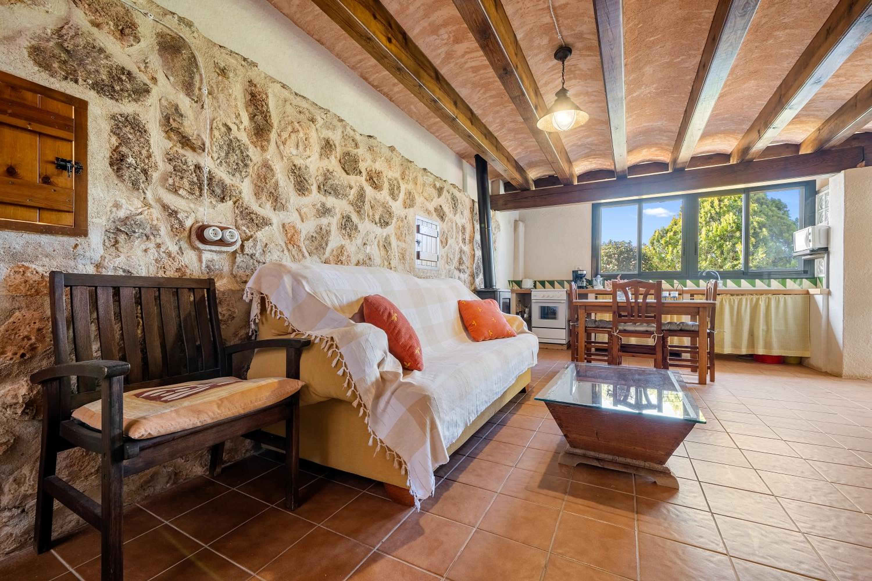 Villa con vistas al jardín