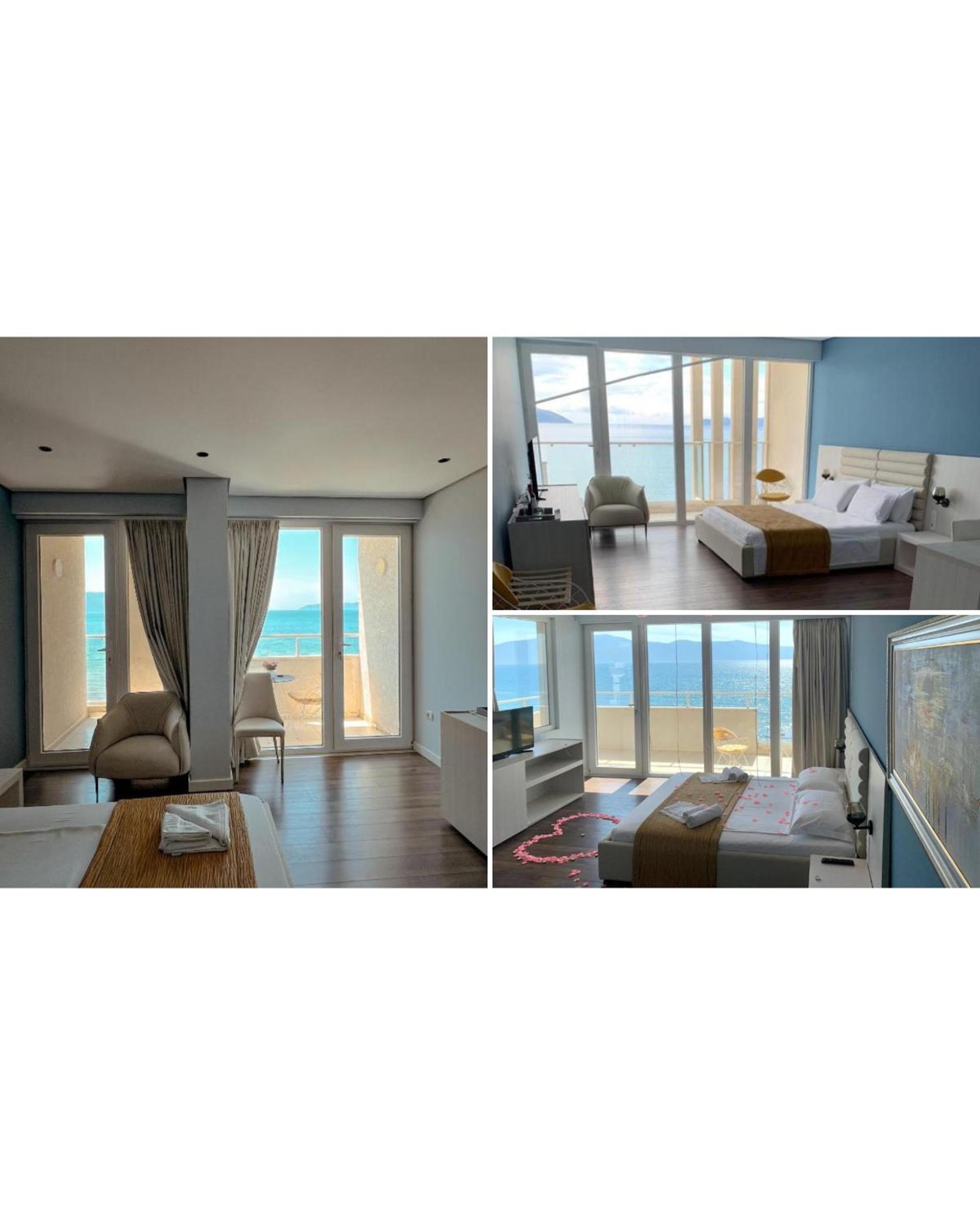 Deluxe Double Room with Balcony and Sea View