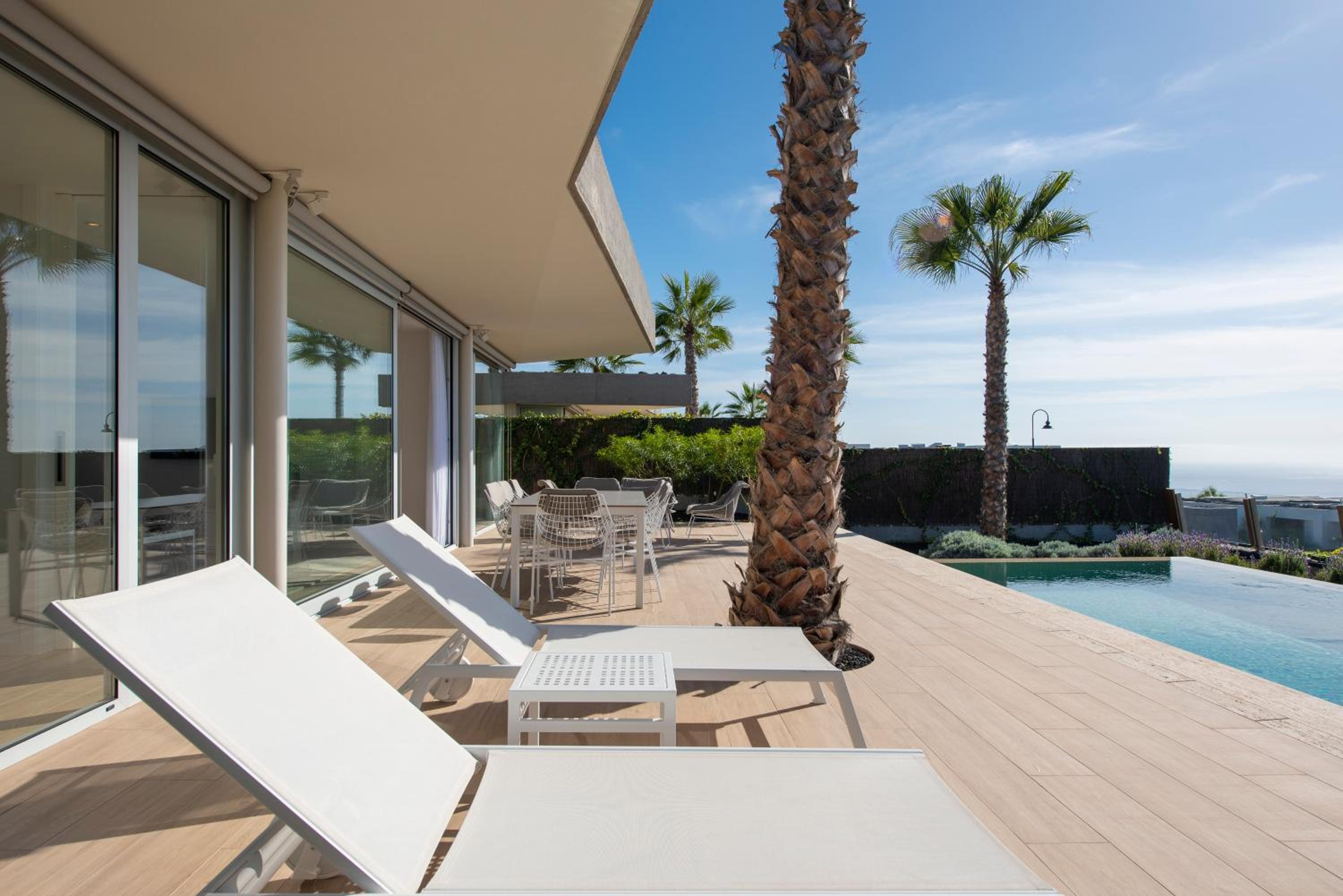 Two-Bedroom Villa with Sea View and a private swimming pool