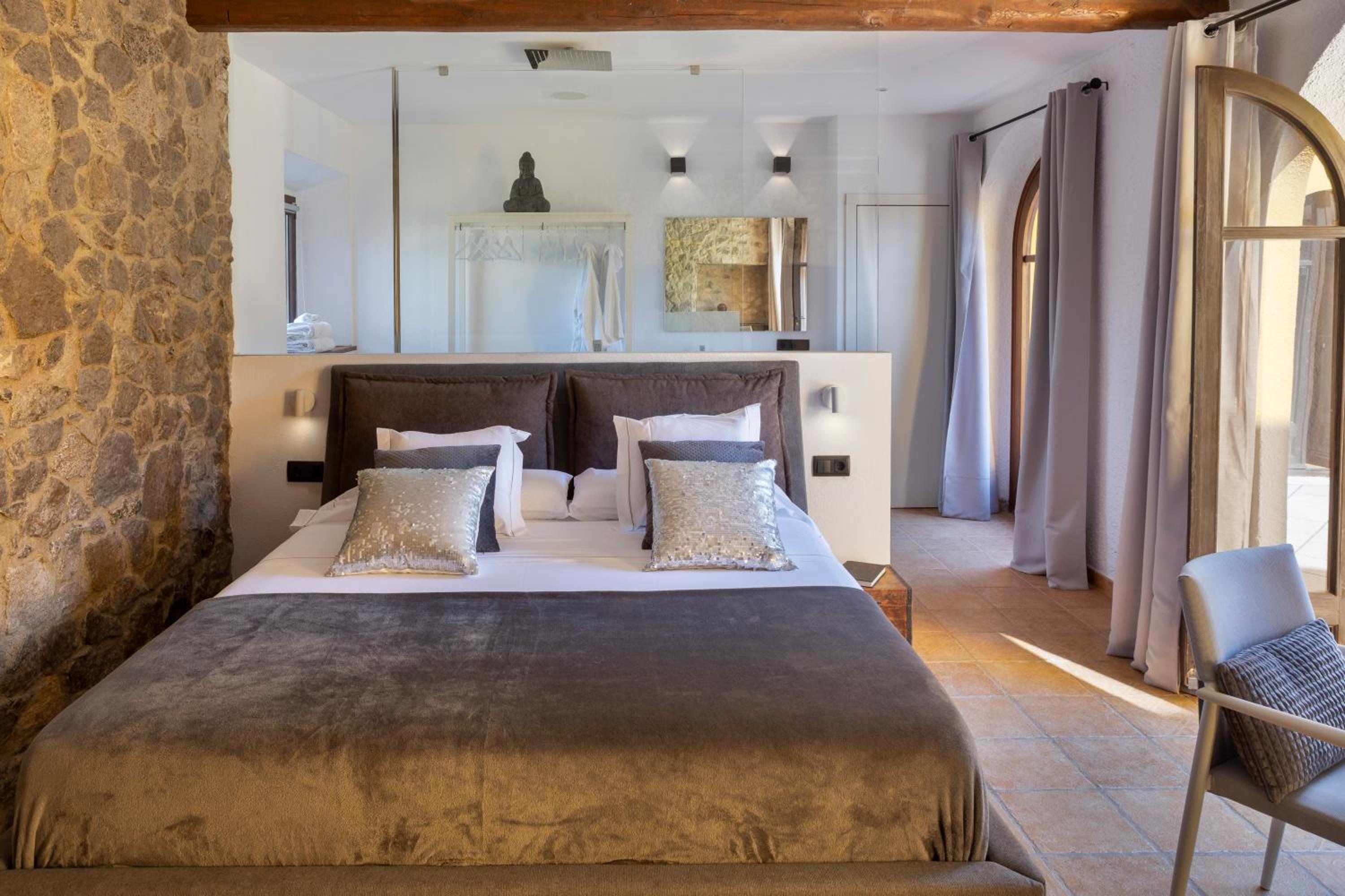 Suite con vista al jardín