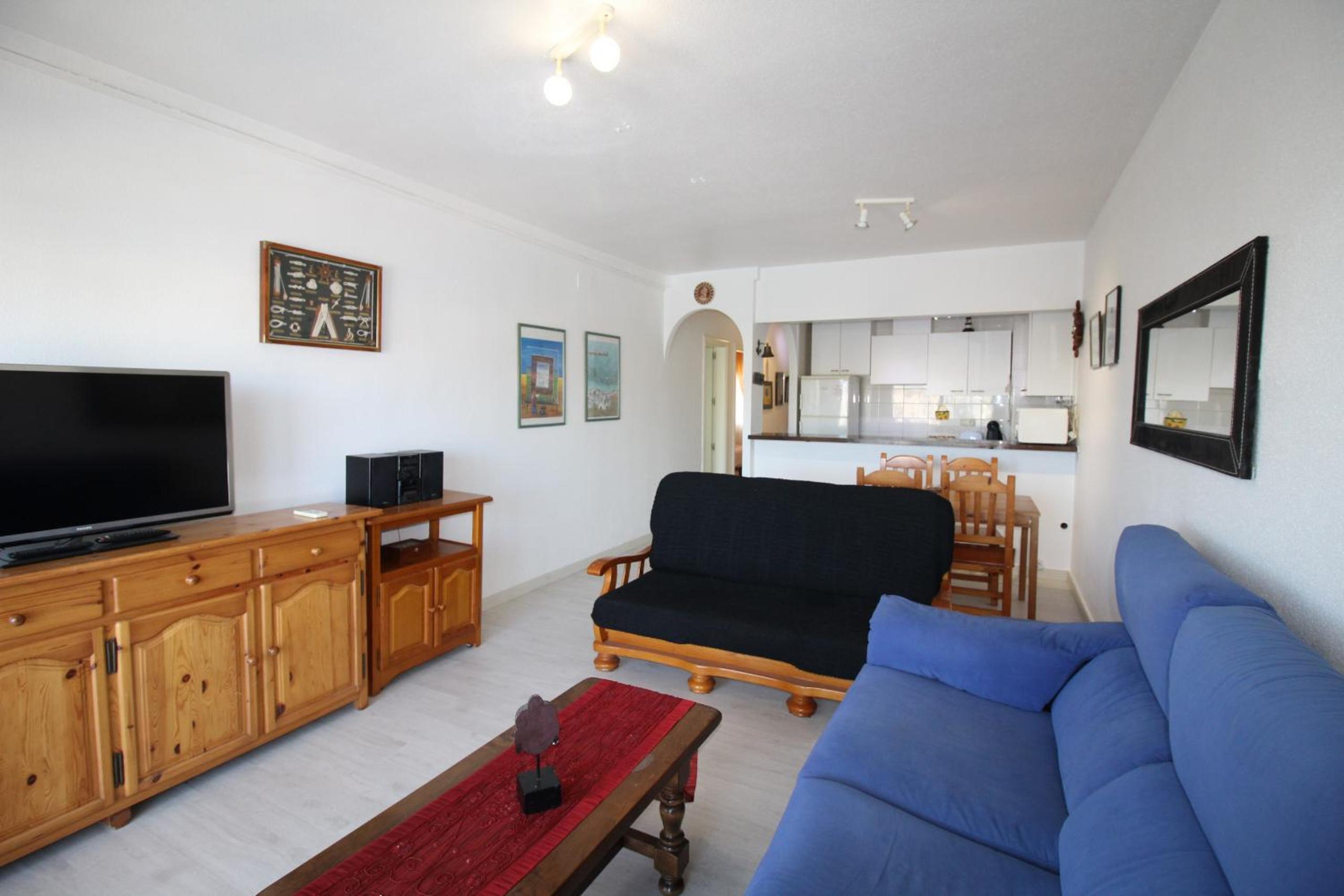 Apartamento con vista a la piscina
