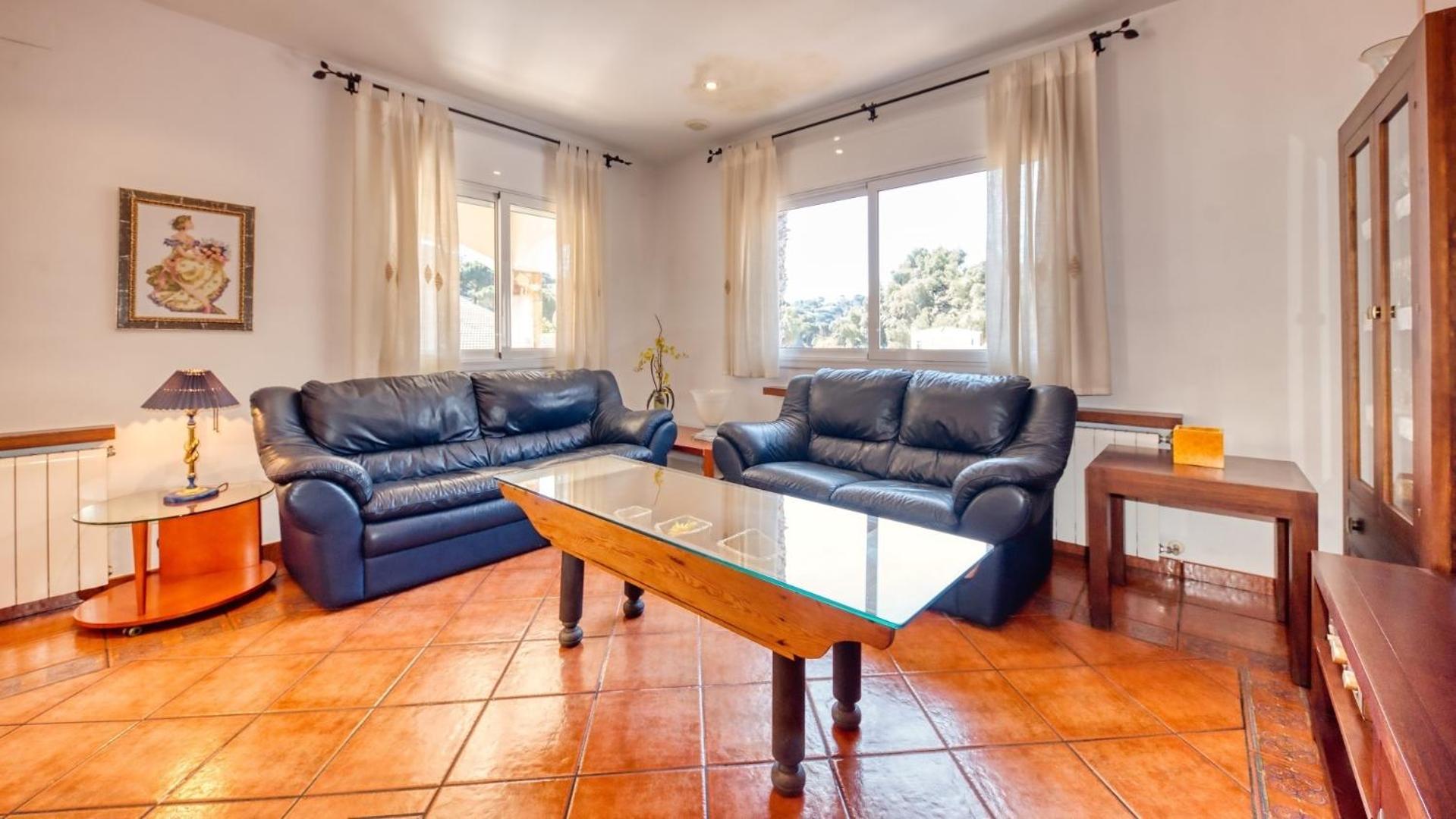 Villa con vistas al jardín