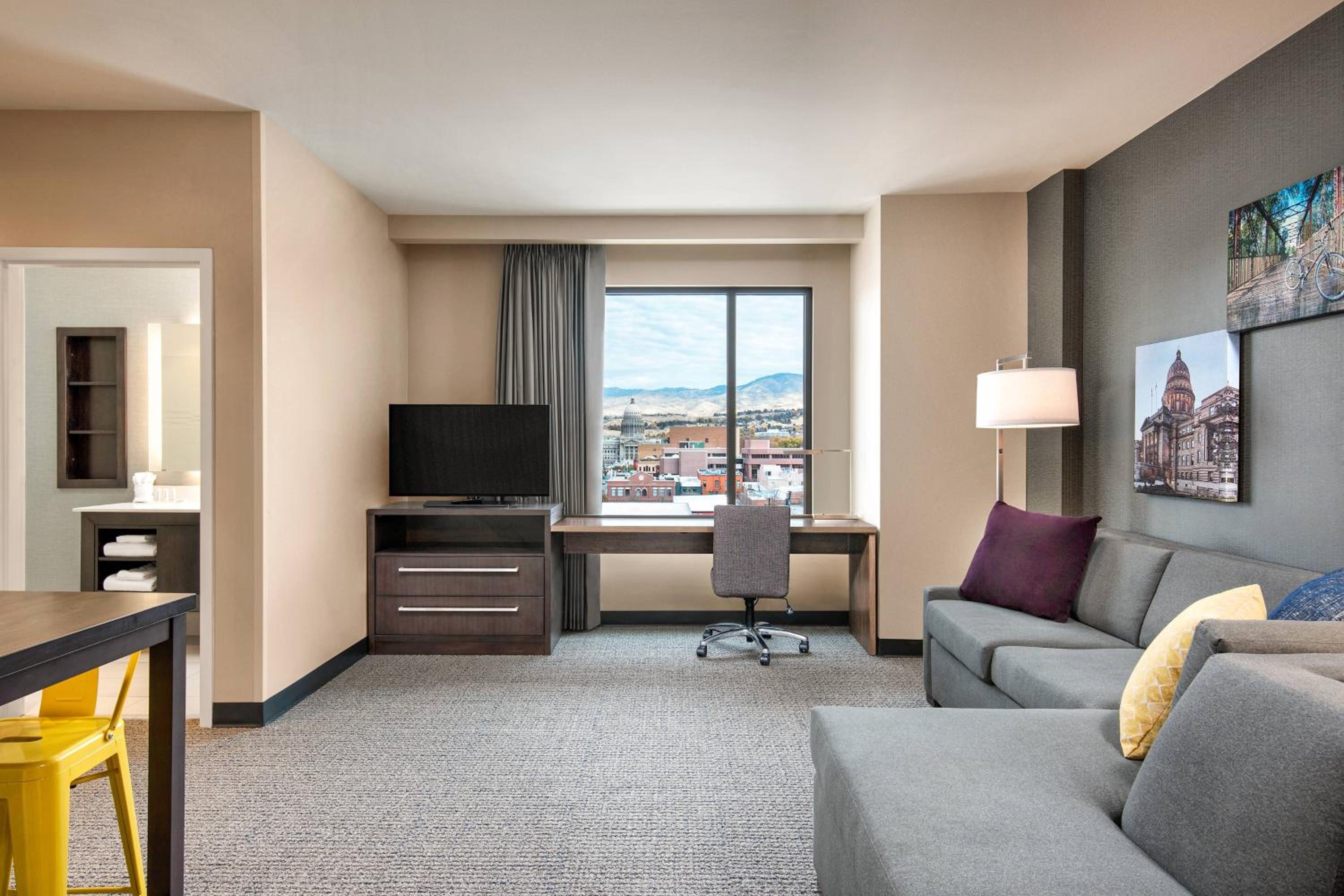 One-Bedroom King Suite with Sofa Bed and City View