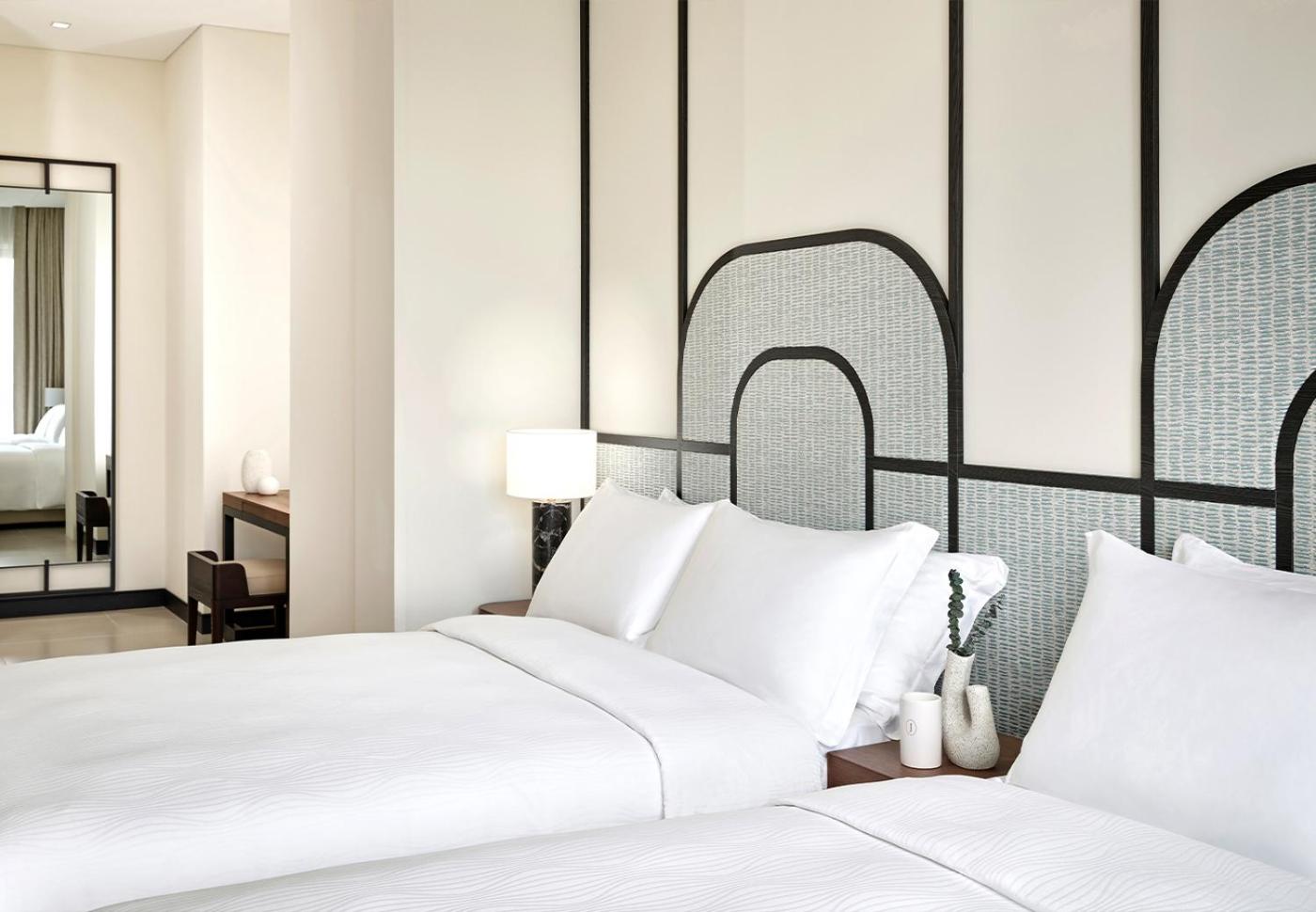 (Hill Suite Building)Hill Suite Twin With Ocean View - Private Gran J Access(3-6f)