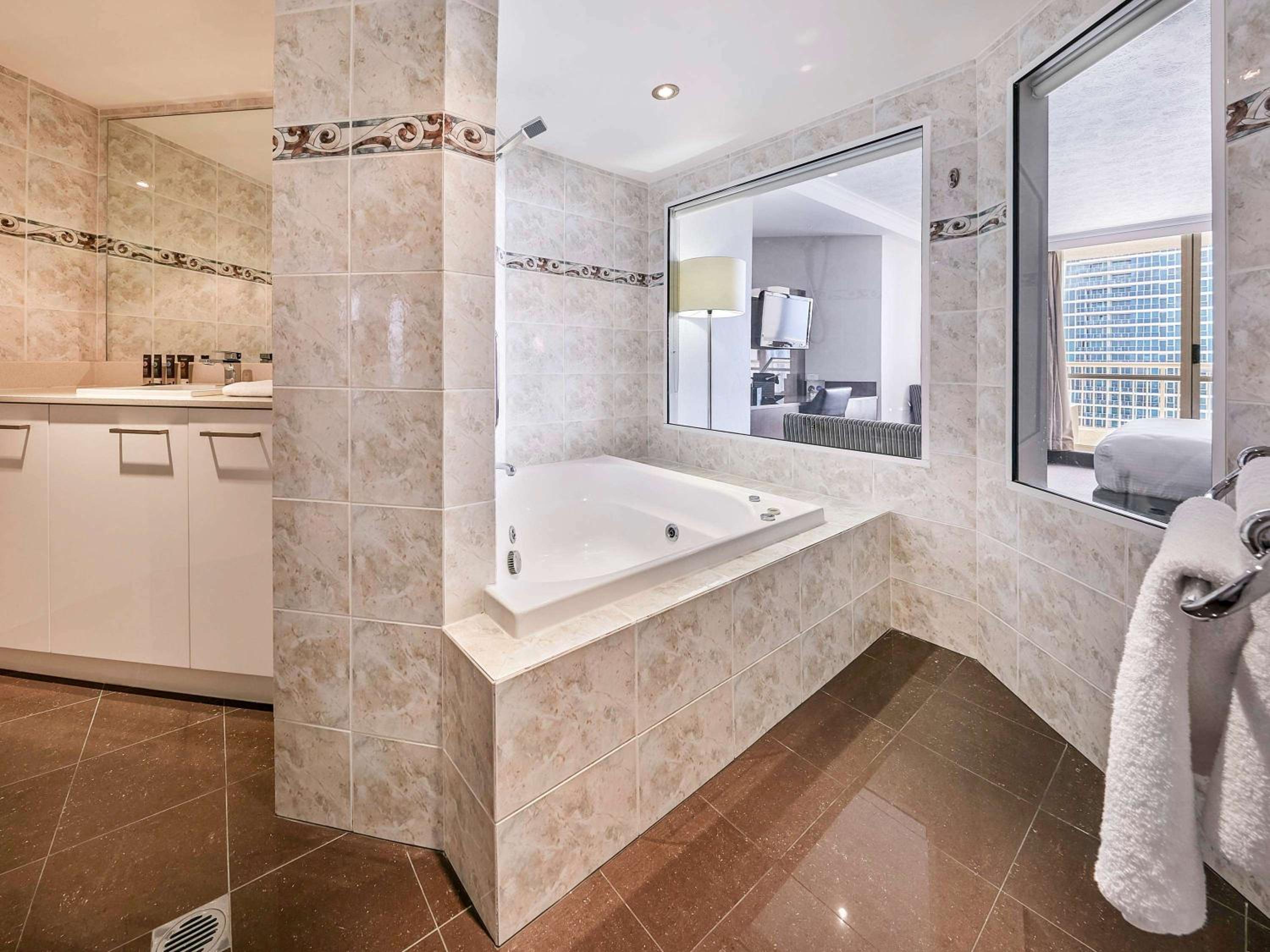 Superior Room with 1 King Bed, Spa Bath and View