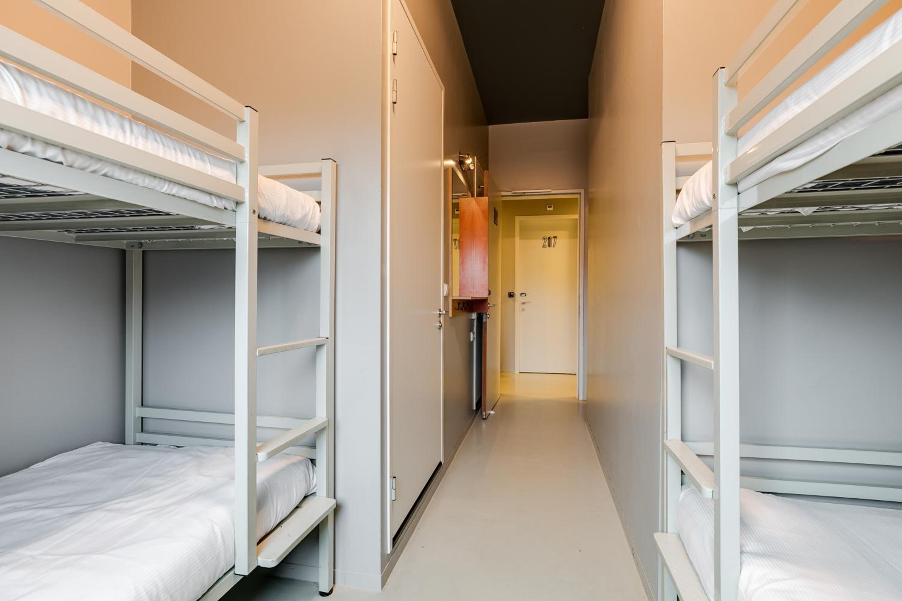 Private 4-bed room with attached bathroom photo 1