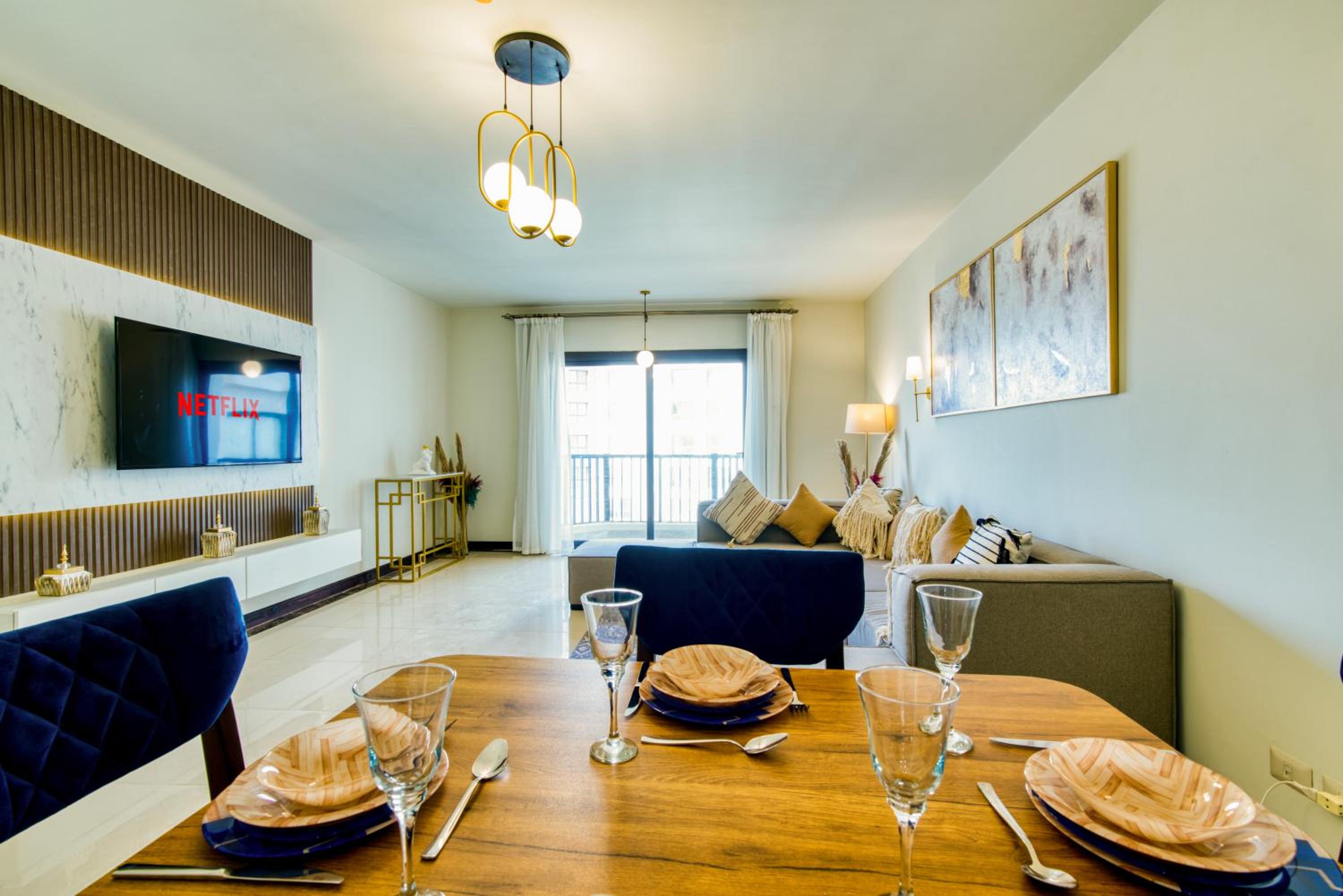 Apartamento com Vista para a Piscina