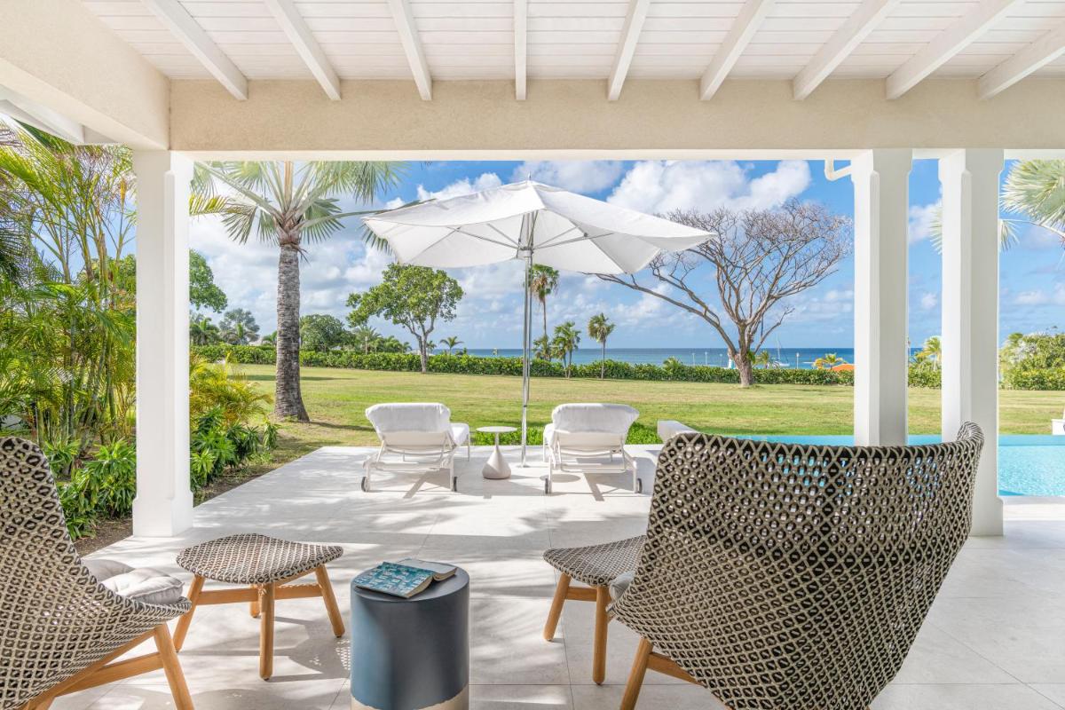 outdoor BBQ area