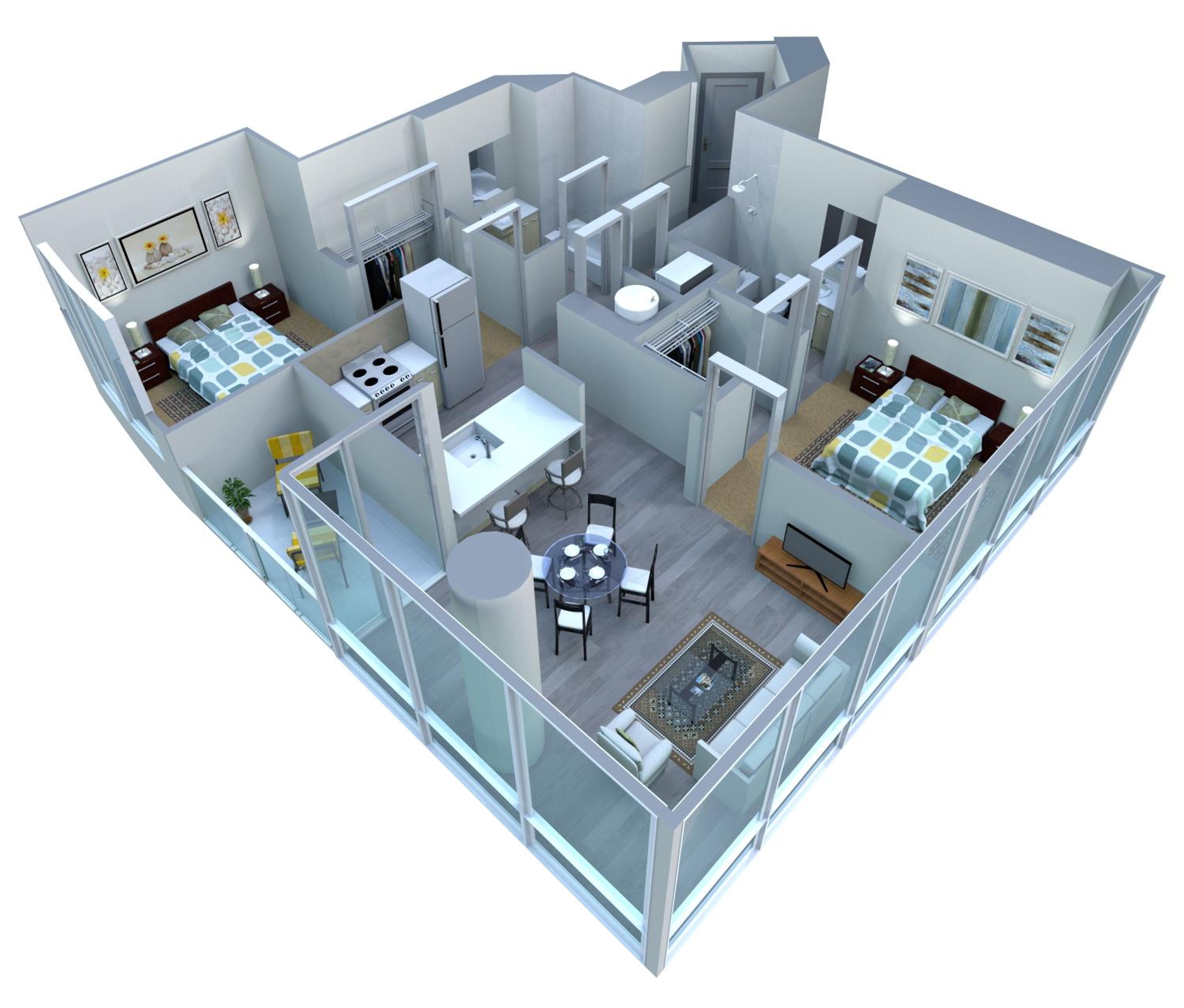 2 Bed | 2 Bath Suite - Photo 10