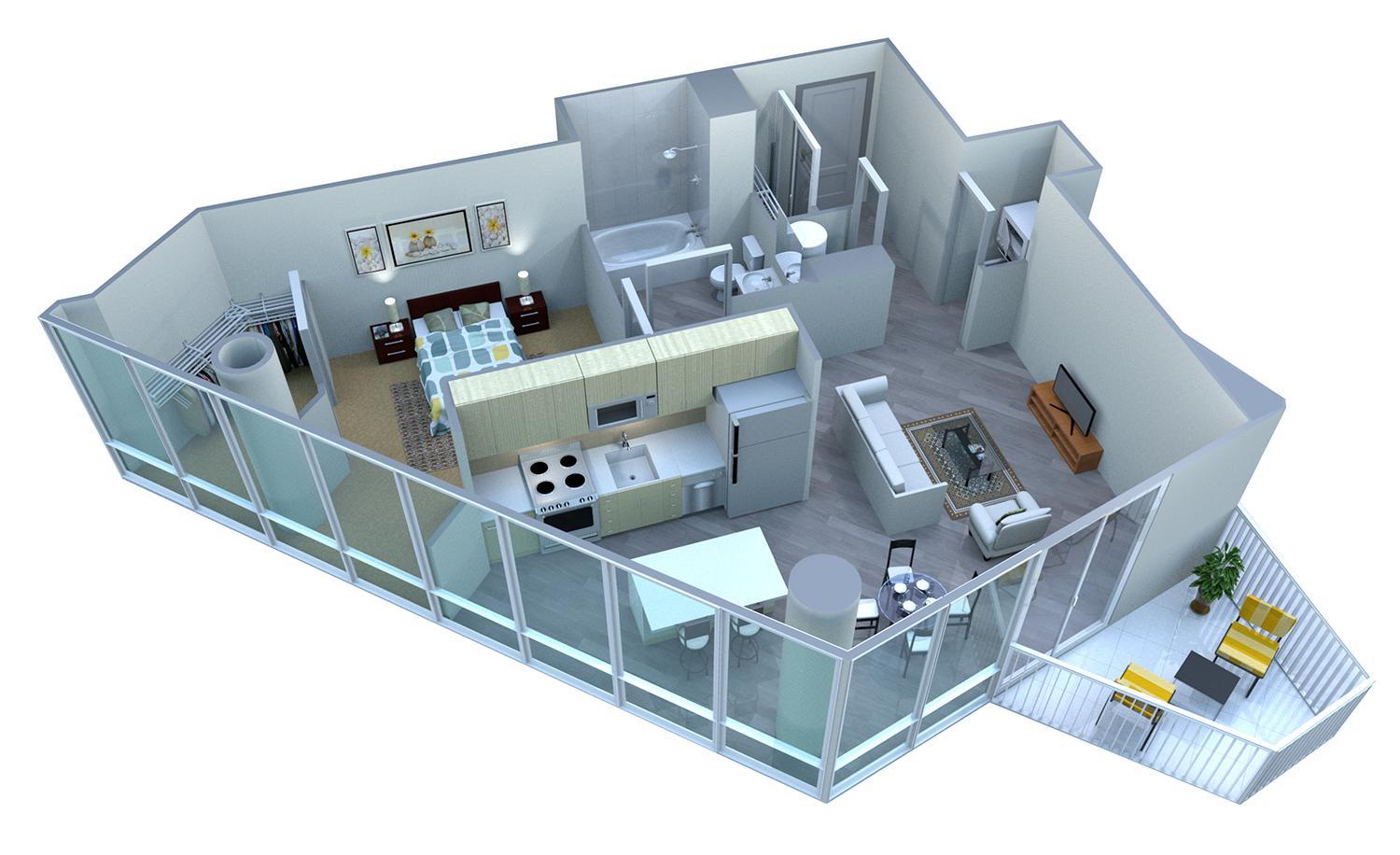 1 Bedroom Deluxe - Photo 13