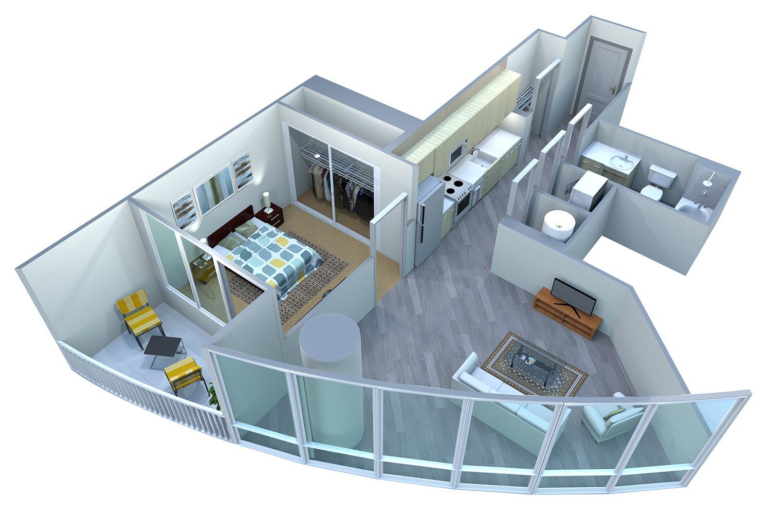 1 Bedroom Deluxe - Photo 19