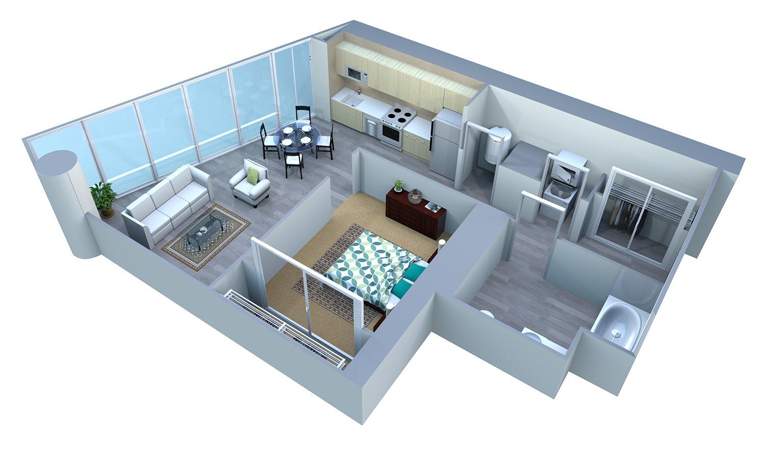 1 Bed | 1 Bath Suite - Photo 17