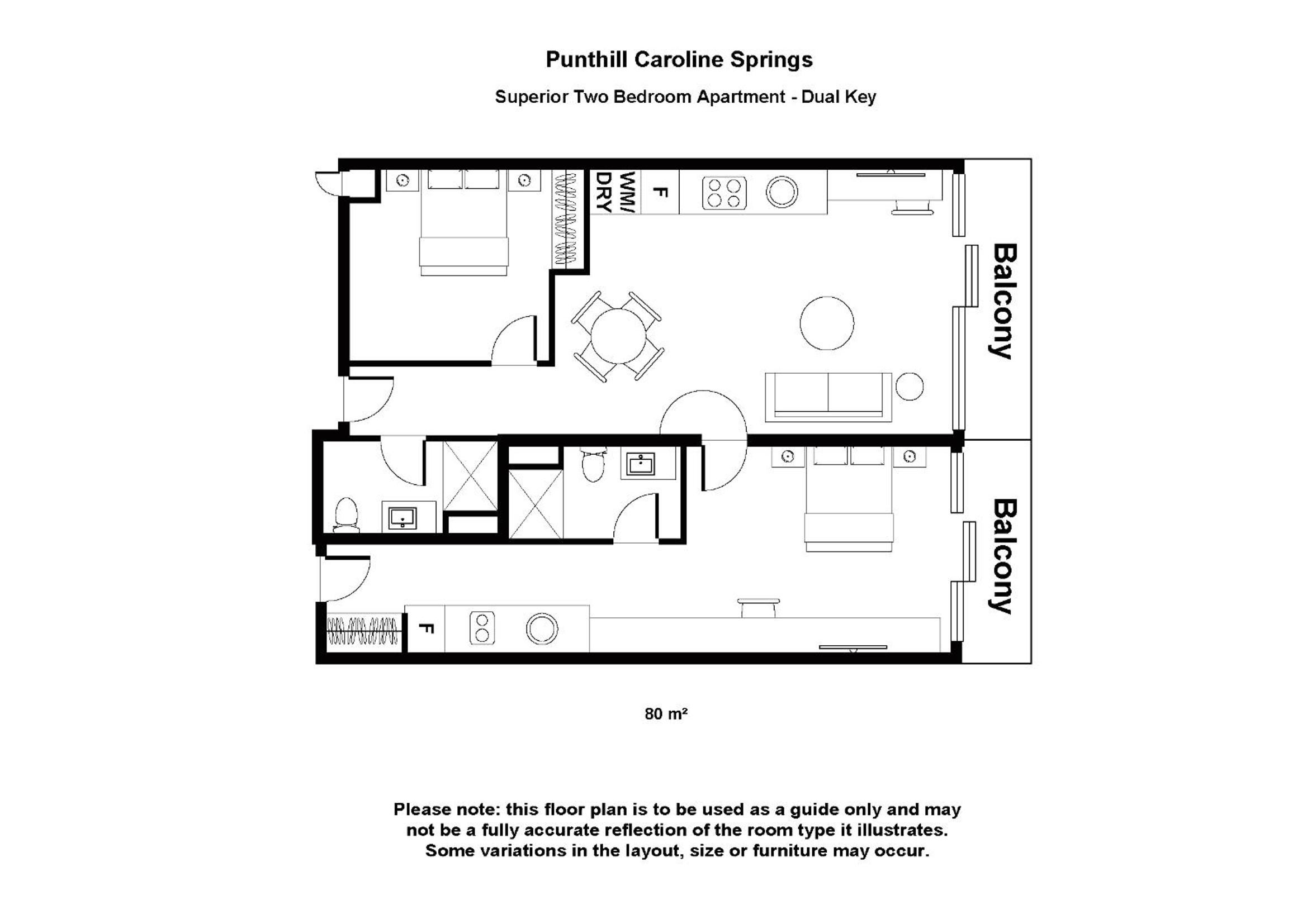 Superior Two Bedroom Apartment - Interconnecting - Photo 11
