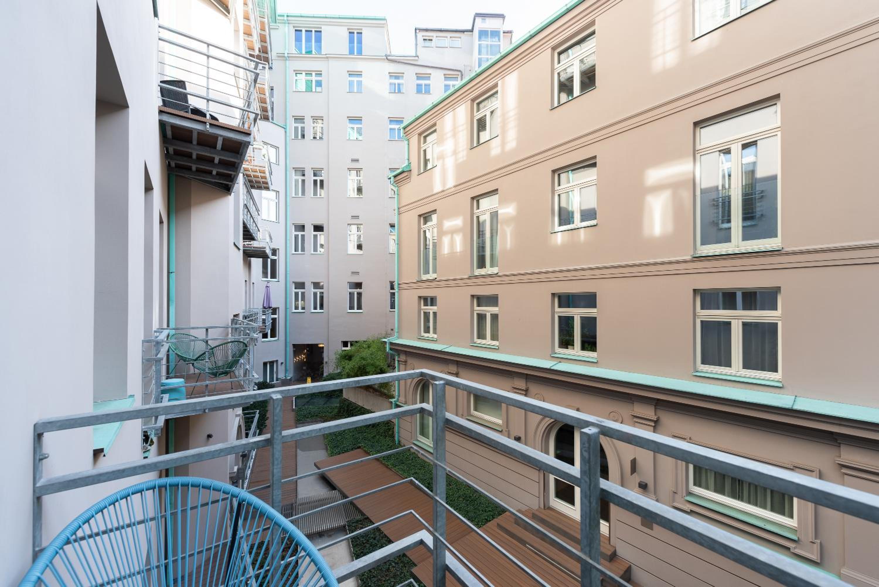 Studio with Balcony