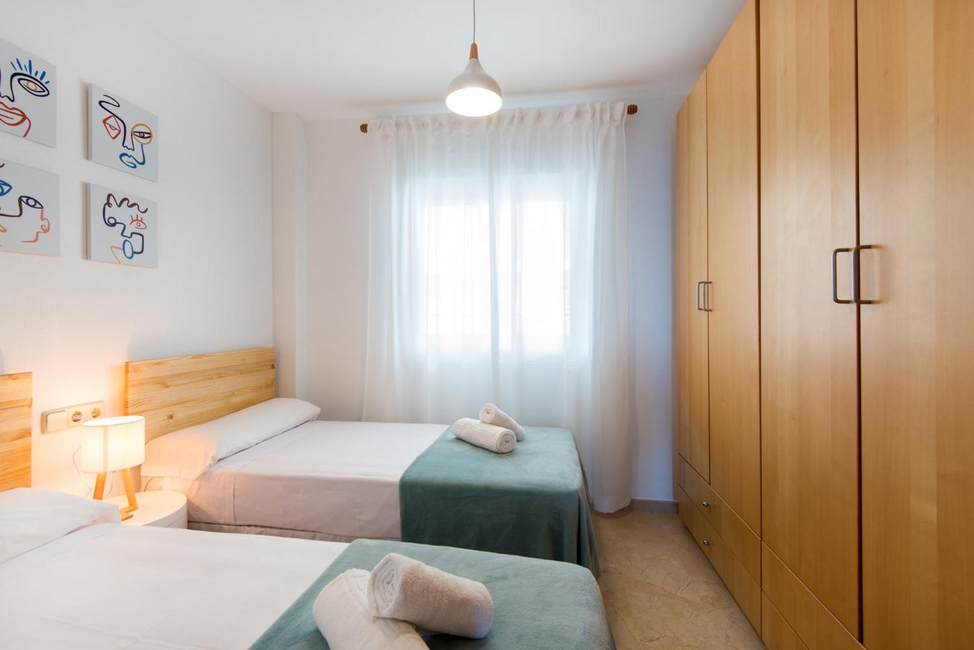 Apartamento de dos habitaciones