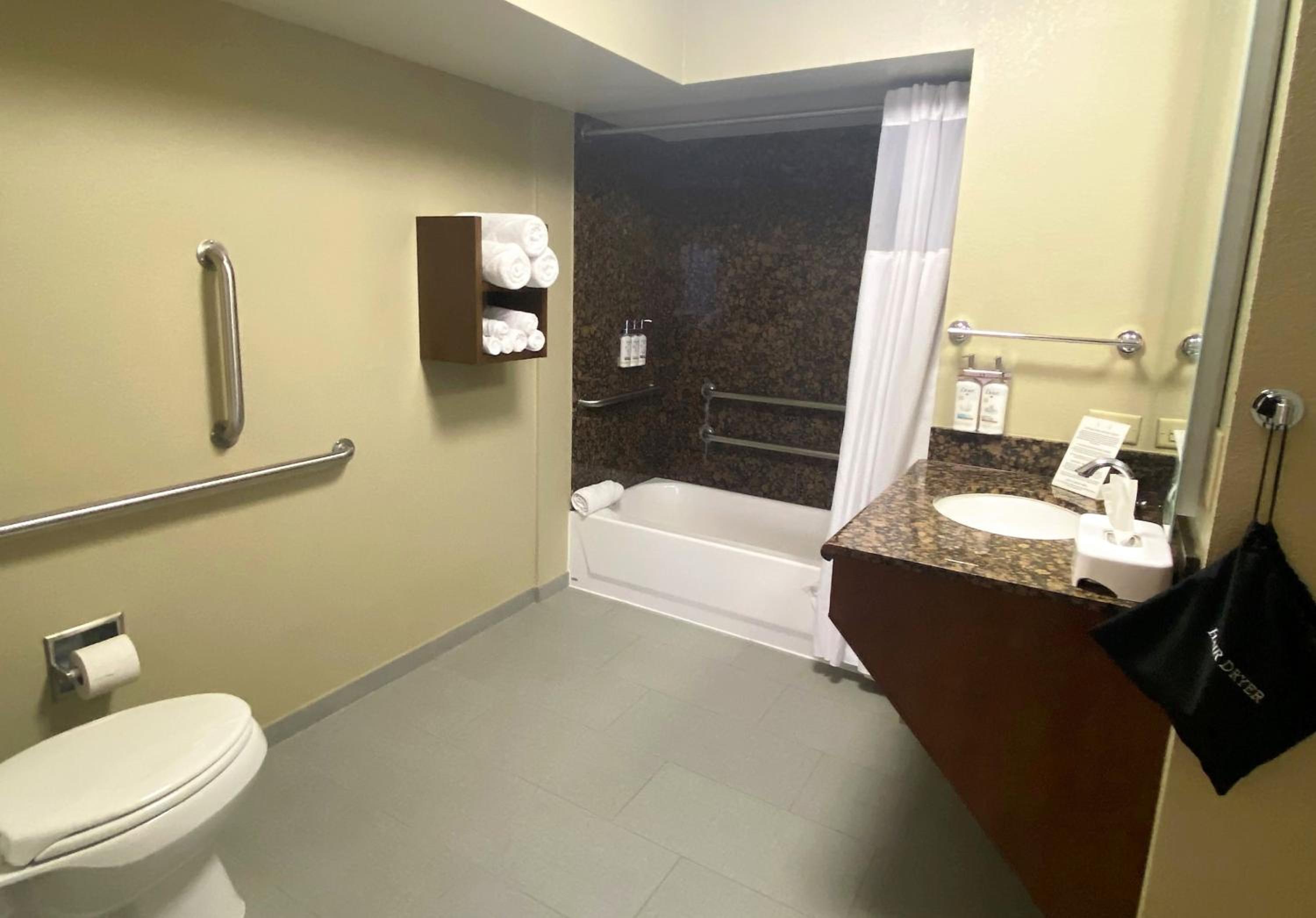 Queen Studio Suite - Disability Access Hearing Accessible Tub - Photo 2