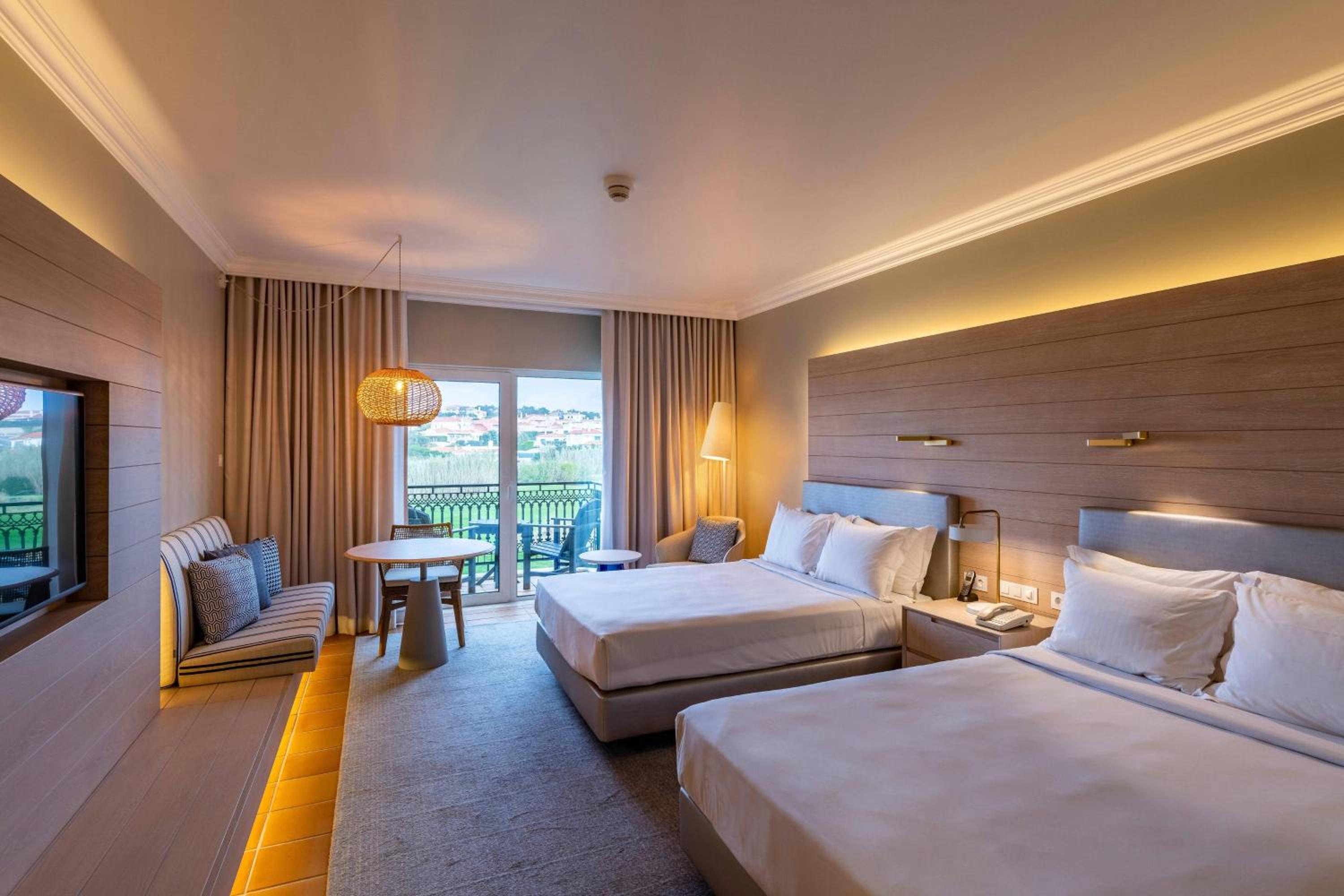  Double Room with 2 Double Beds with Garden View  - Photo 1