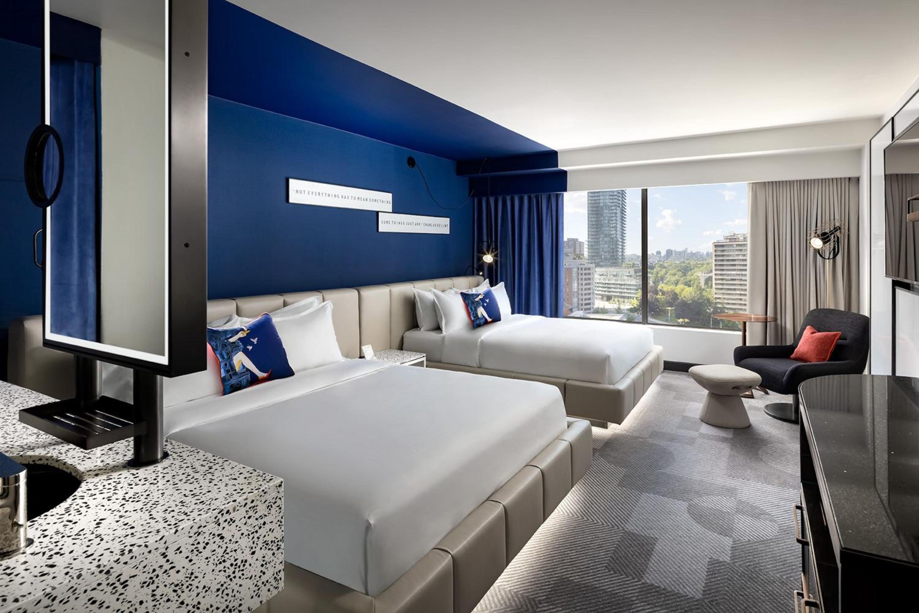 Superior Room with Two Queen Beds and City View