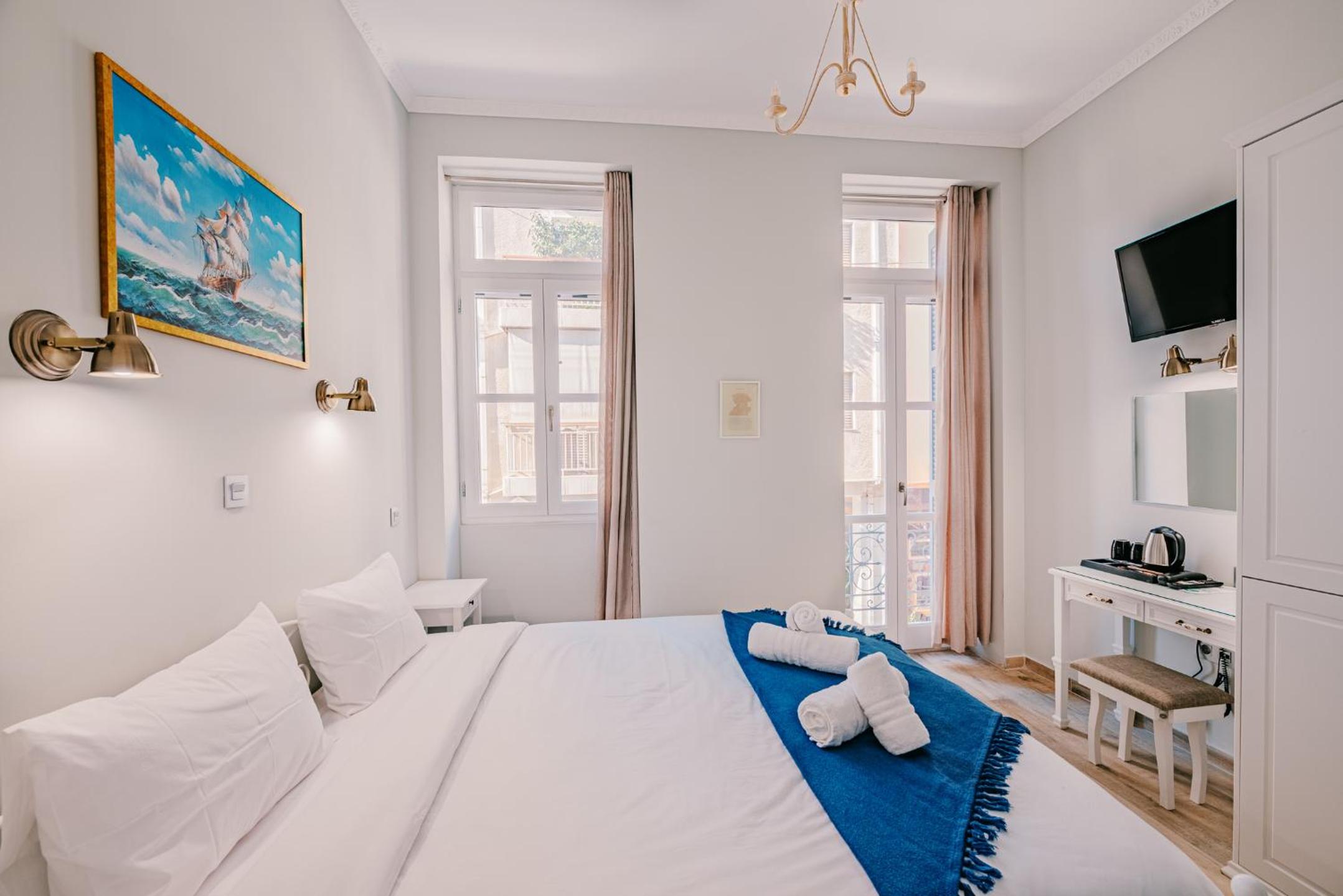 Hipparchia Deluxe Double Room with Balcony 1st Floor