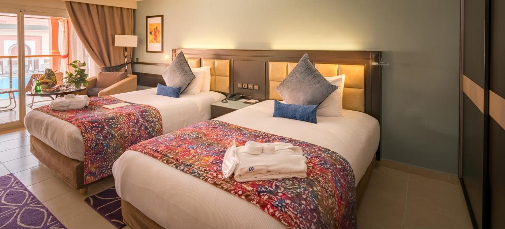 Prestige Twin Room with Pool View