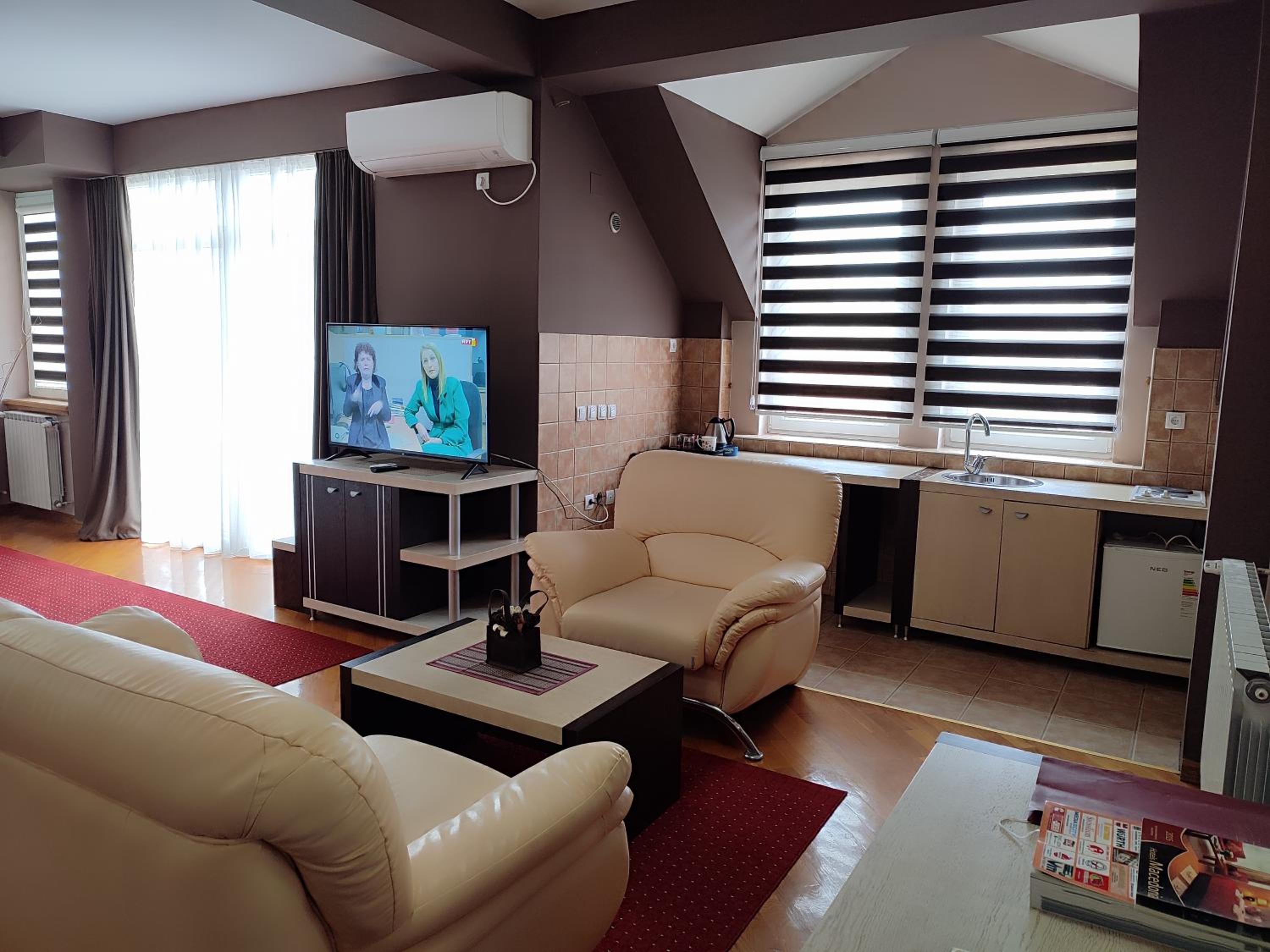 Studio with Balcony