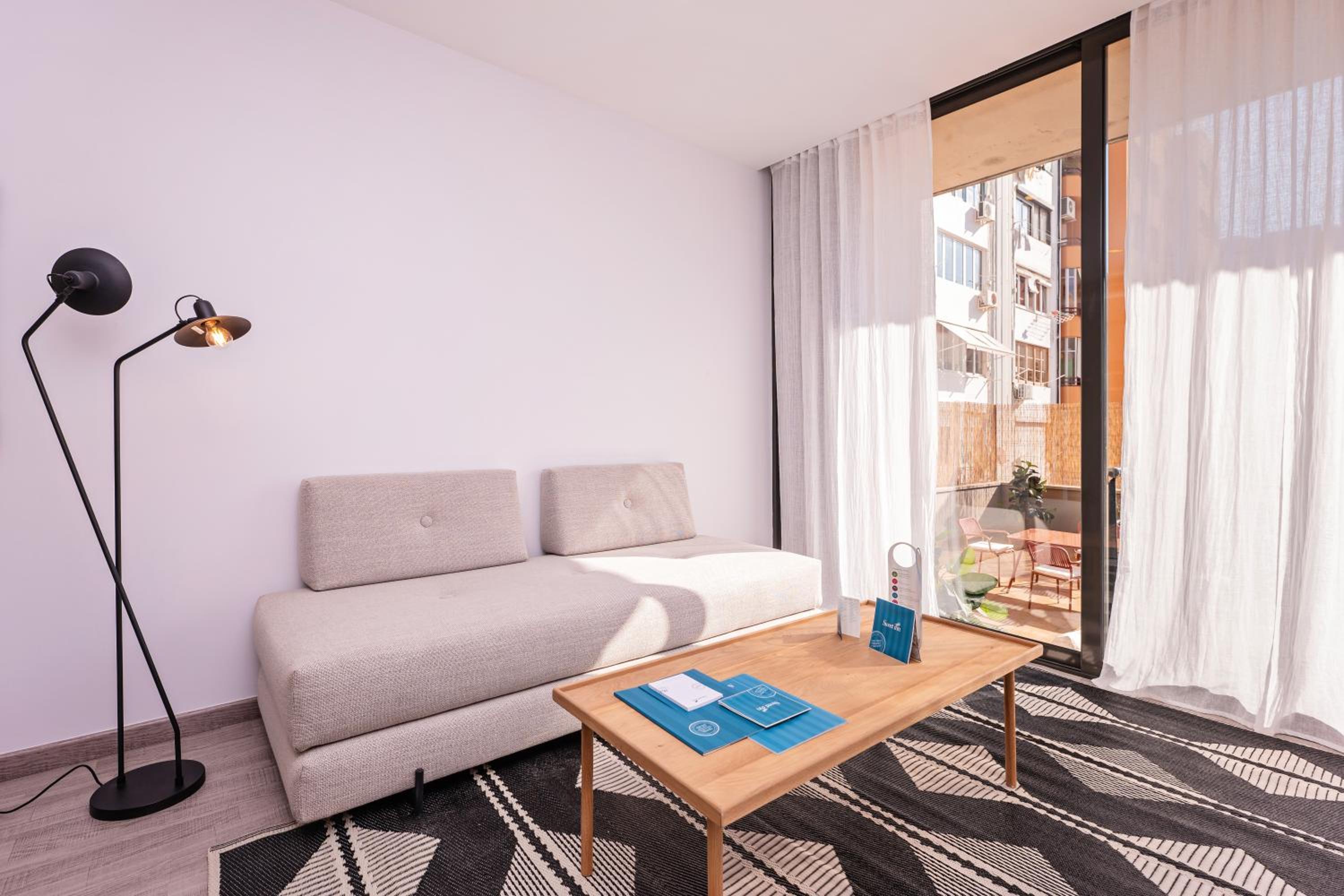 Apartamento de dos habitaciones