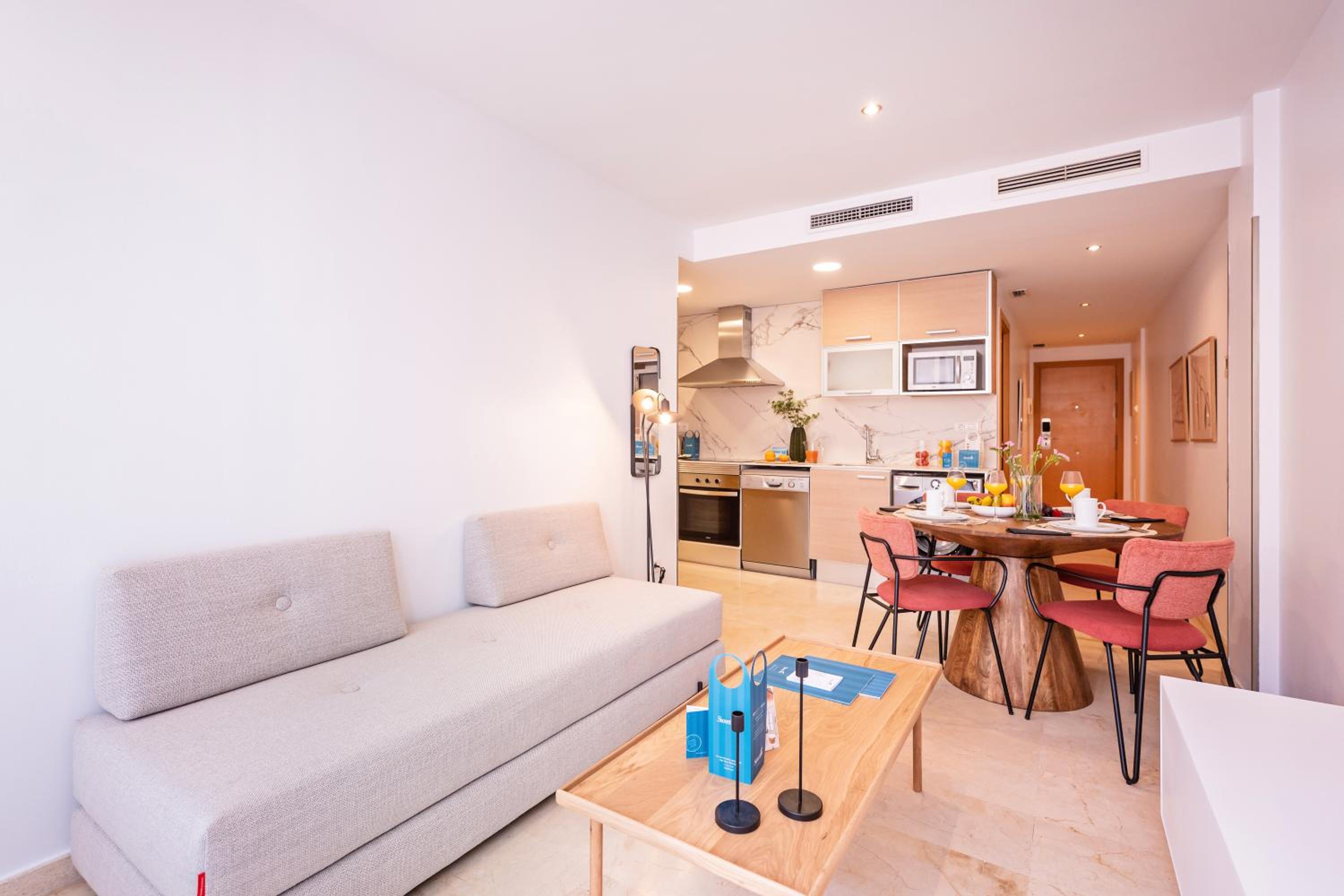 Apartamento de dos habitaciones