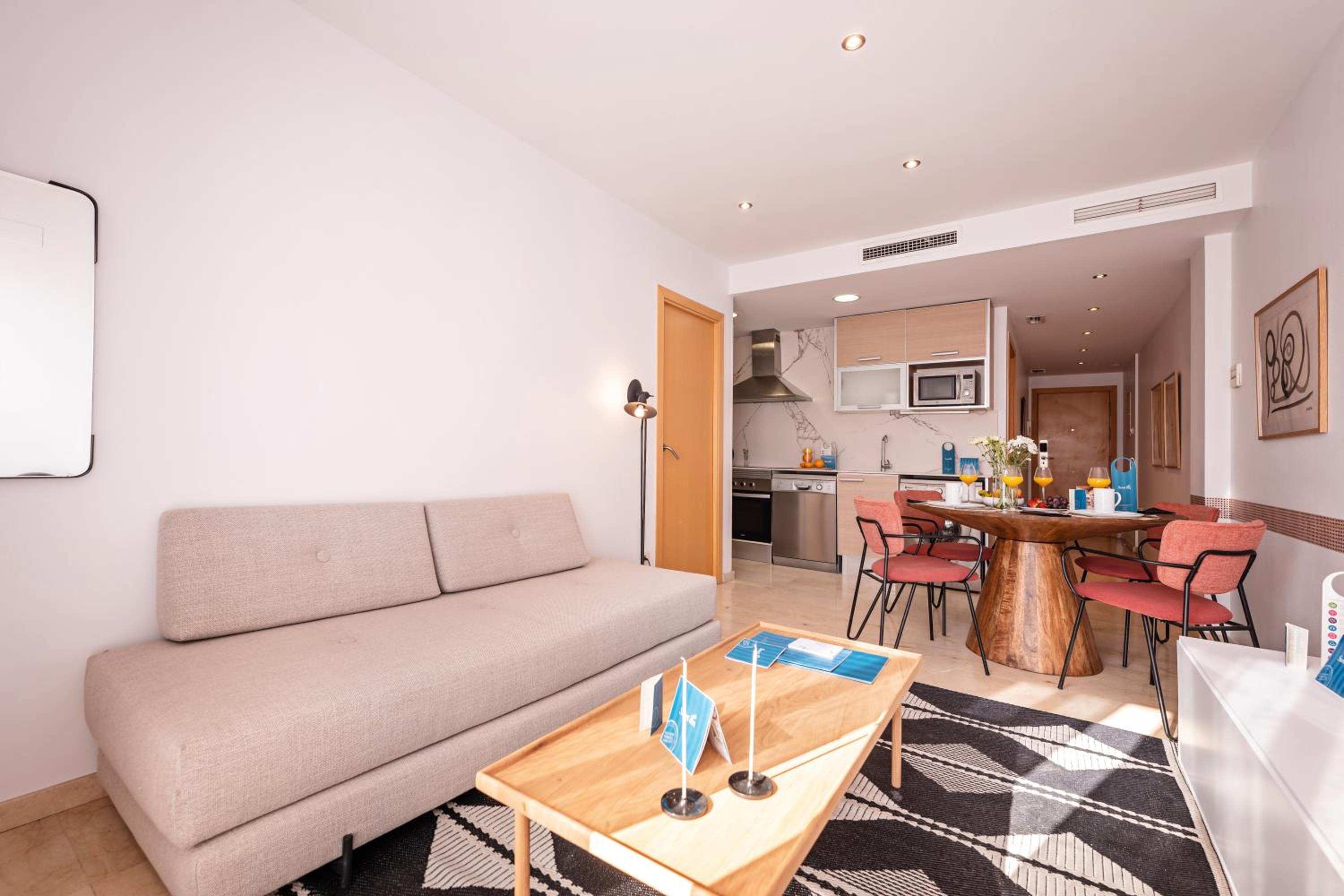 Apartamento de dos habitaciones