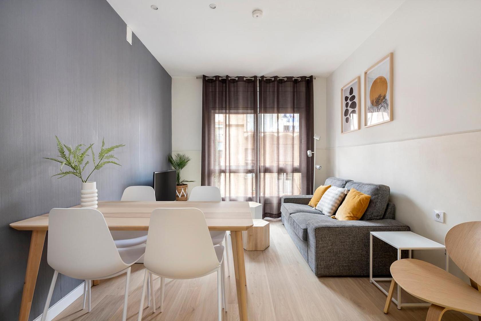 Apartamento de dos habitaciones