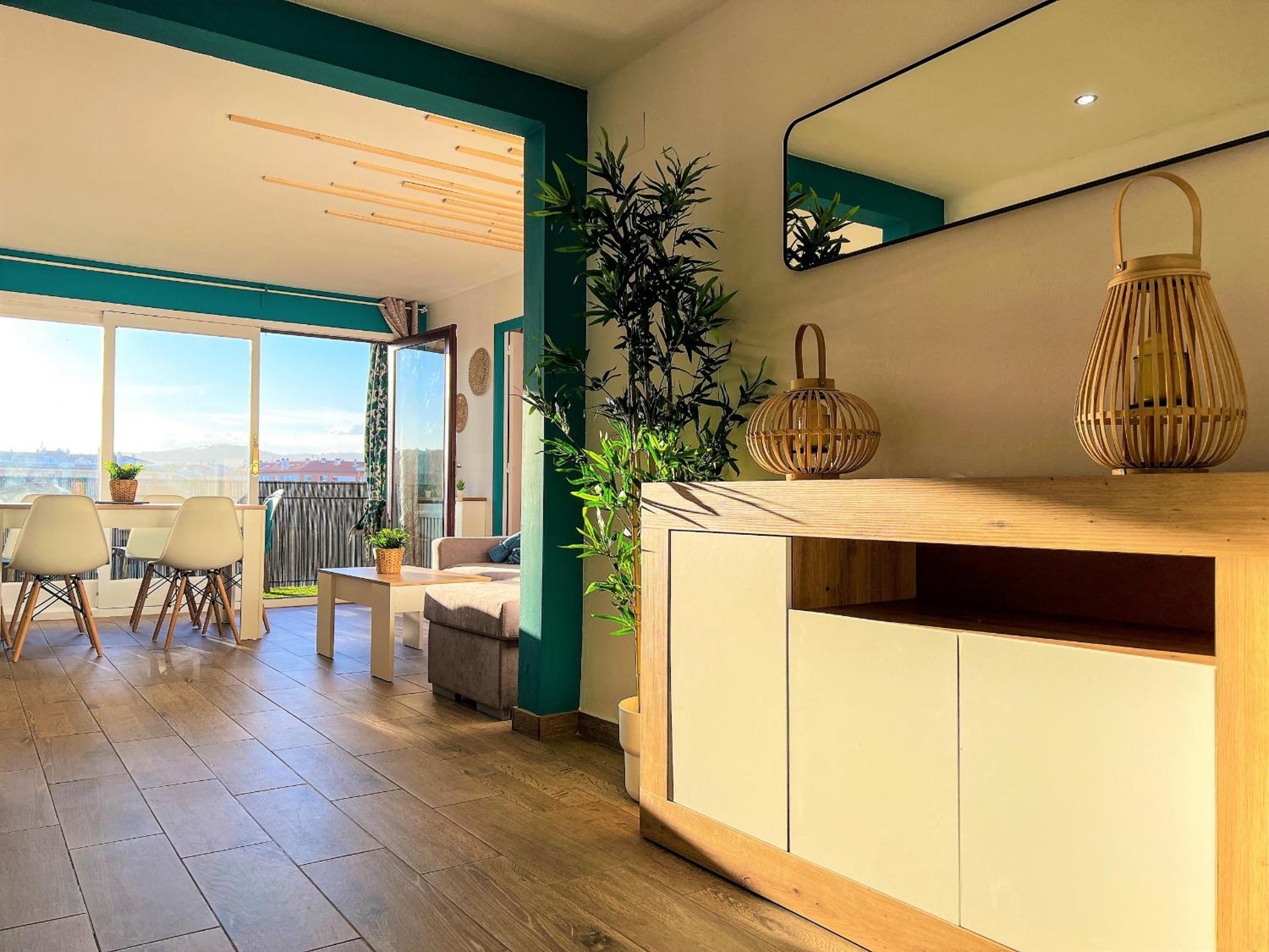 Apartamento con Balcón