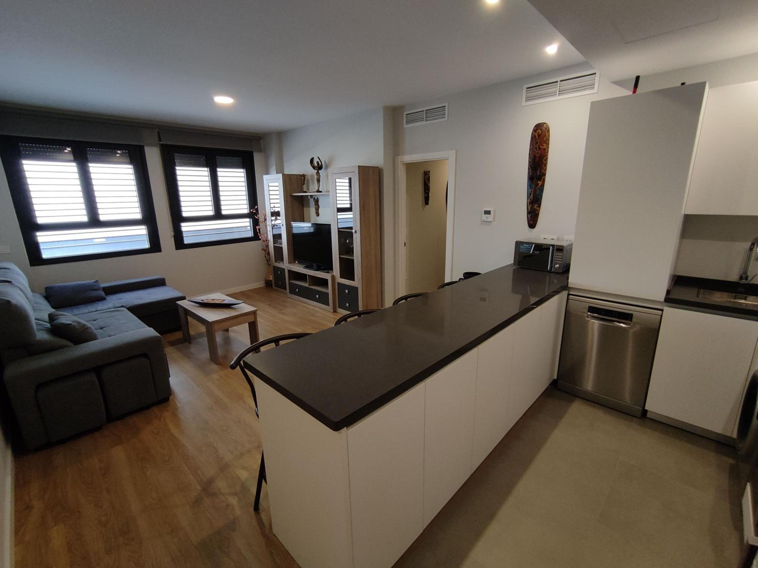 Apartamento de dos habitaciones
