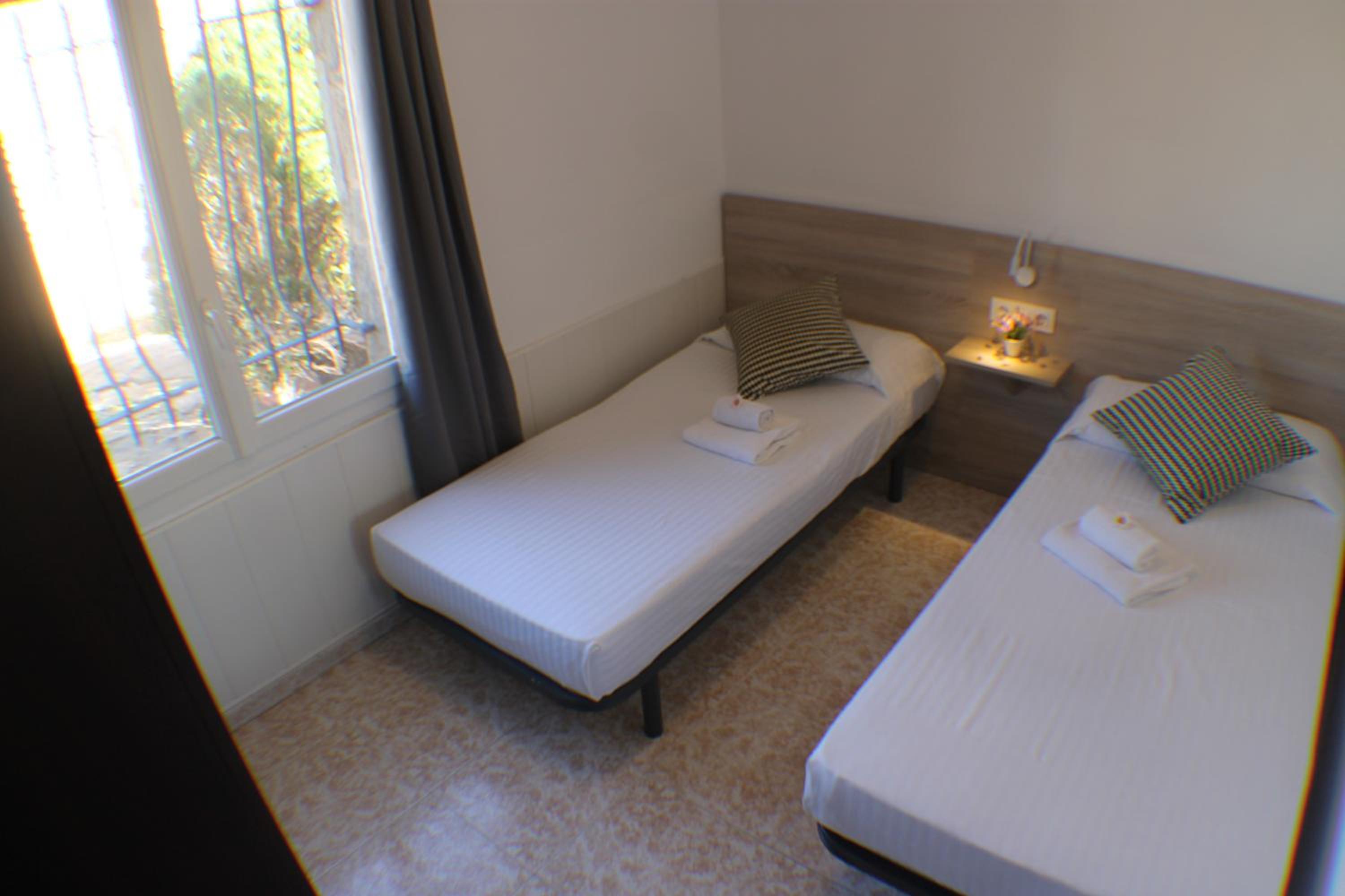 Apartamento con vista al jardín