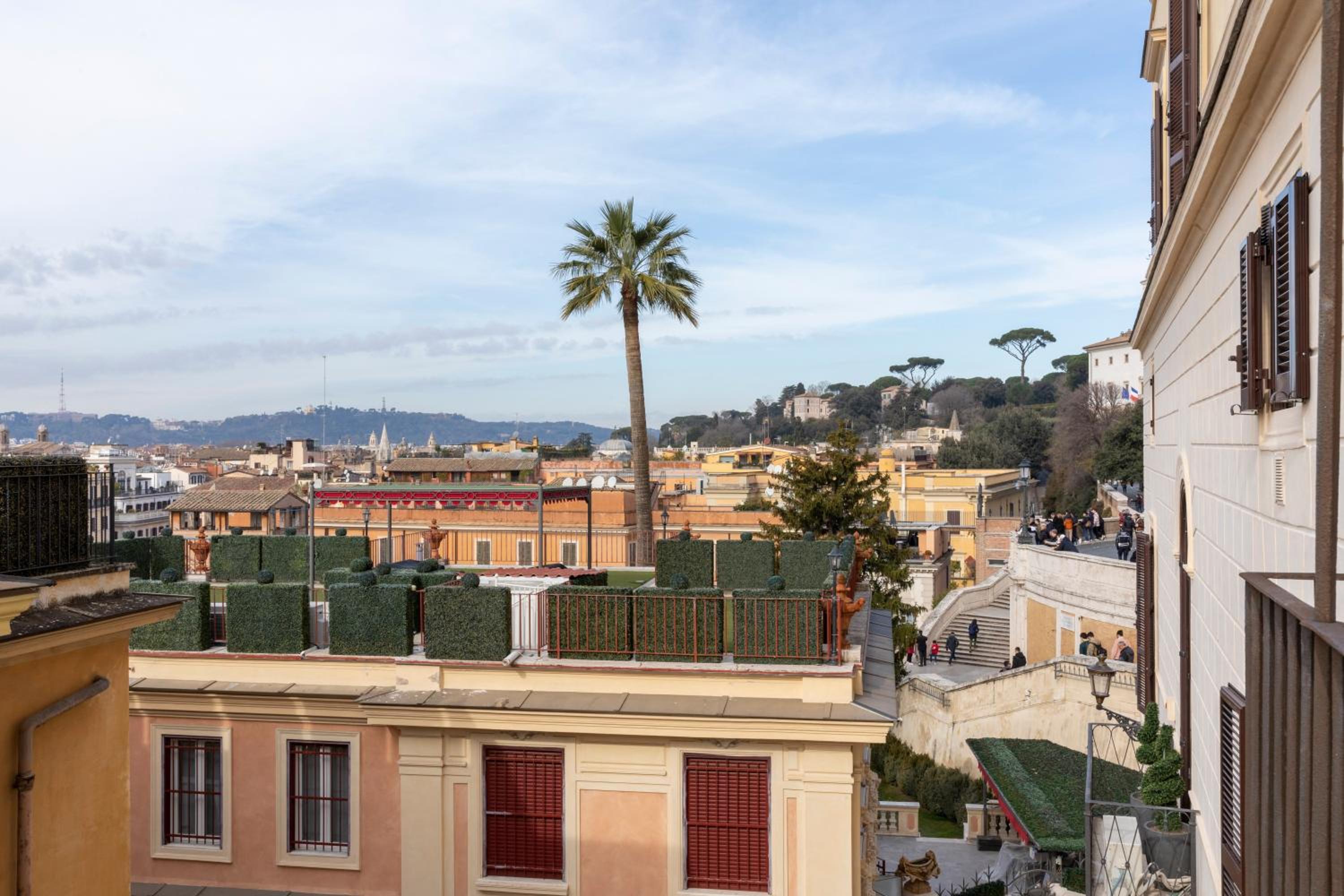 Two Connecting Rooms with Balcony and City View