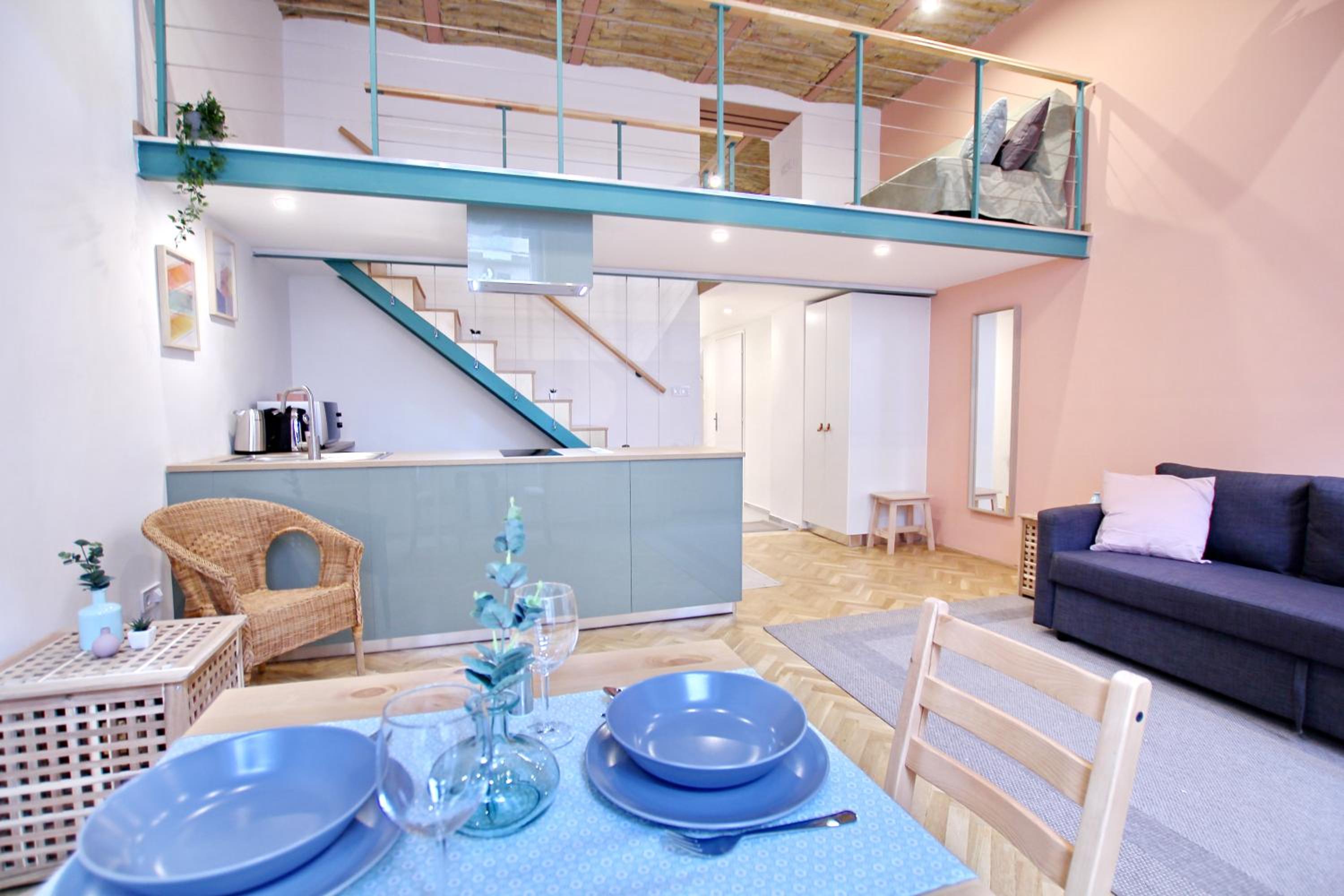 One-Bedroom Apartment with Balcony