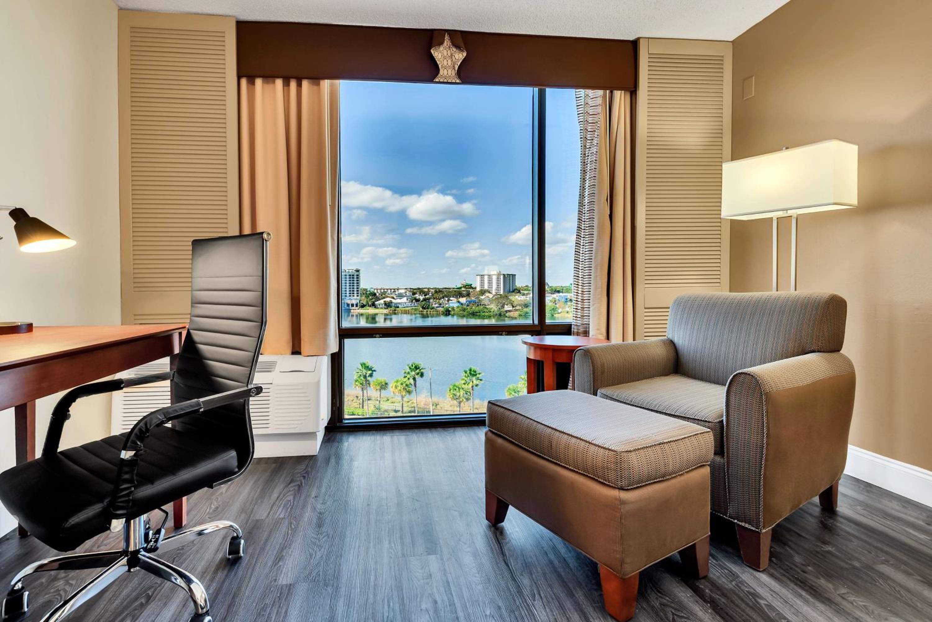 Premium Room 1 King Bed with a Water view