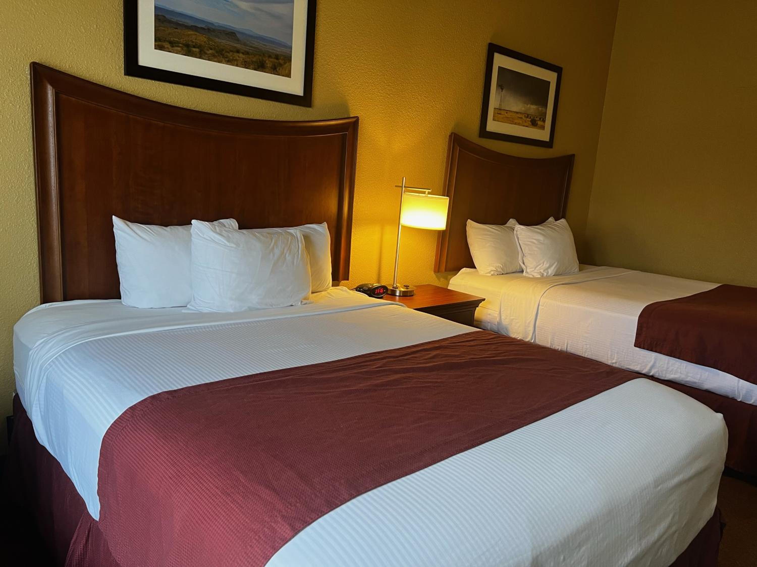 Queen Room with Two Queen Beds - Mobility/Hearing Accessible - Non-Smoking photo 1