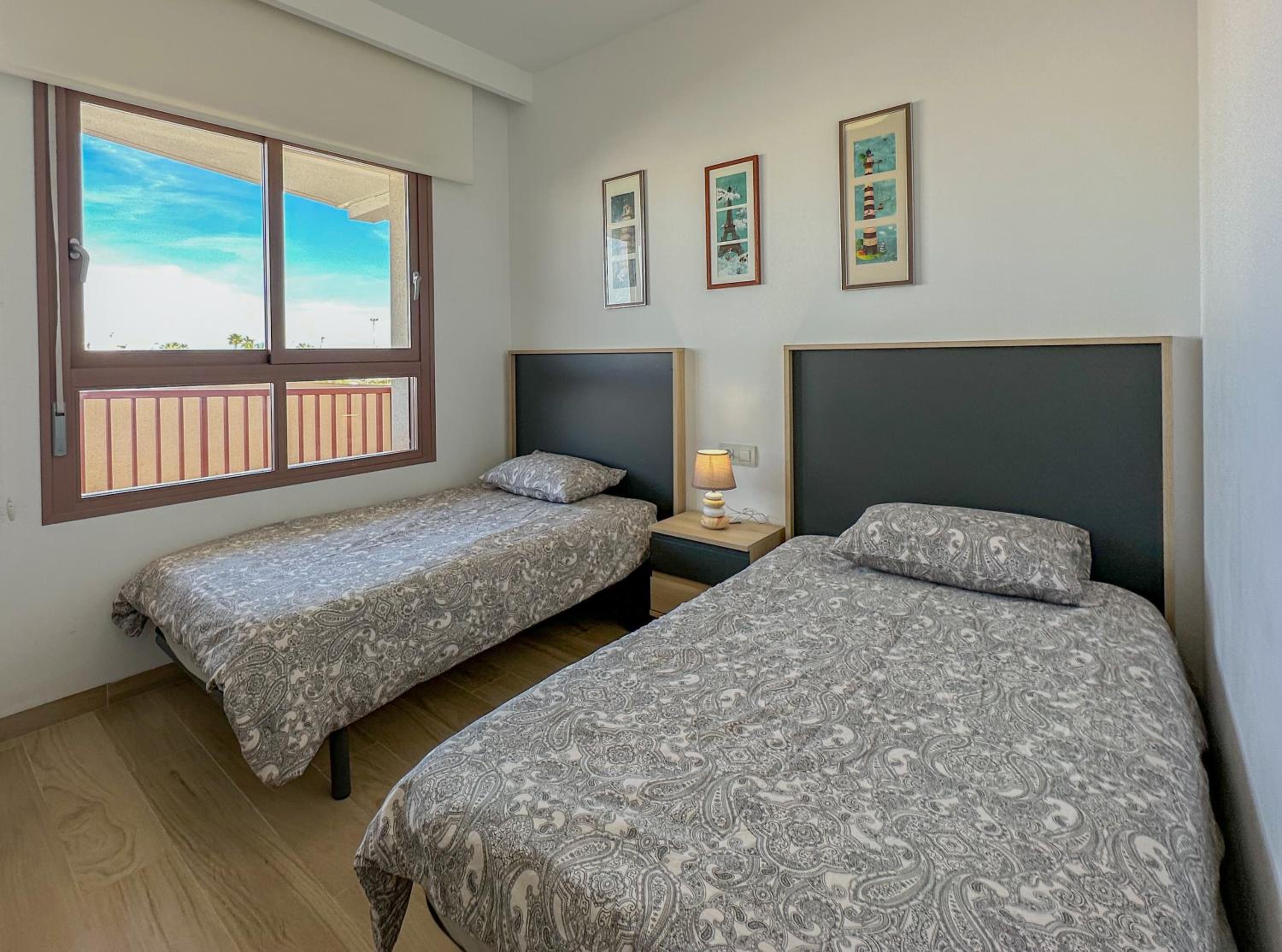 Apartamento de dos habitaciones