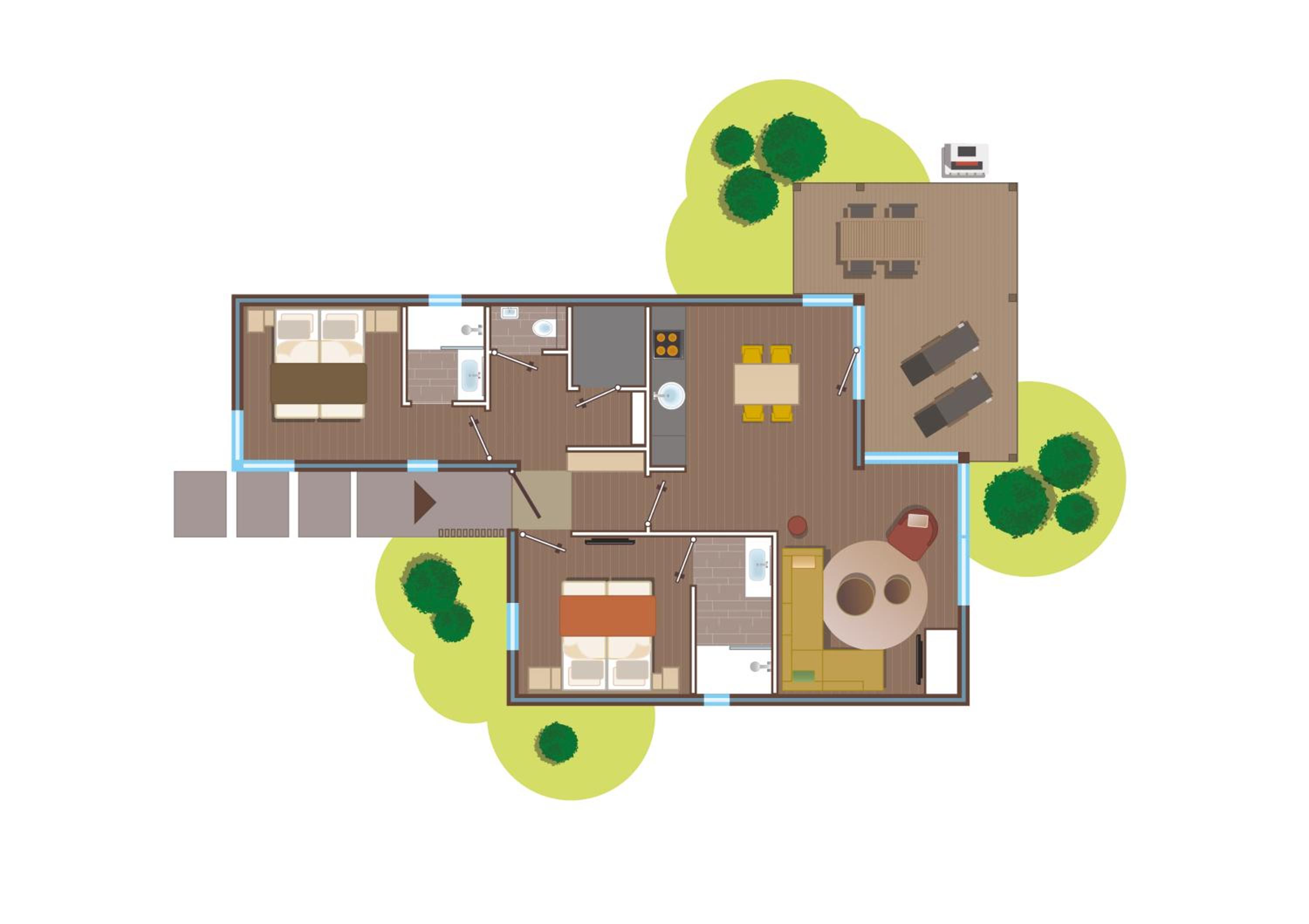 Two-Bedroom House photo 2