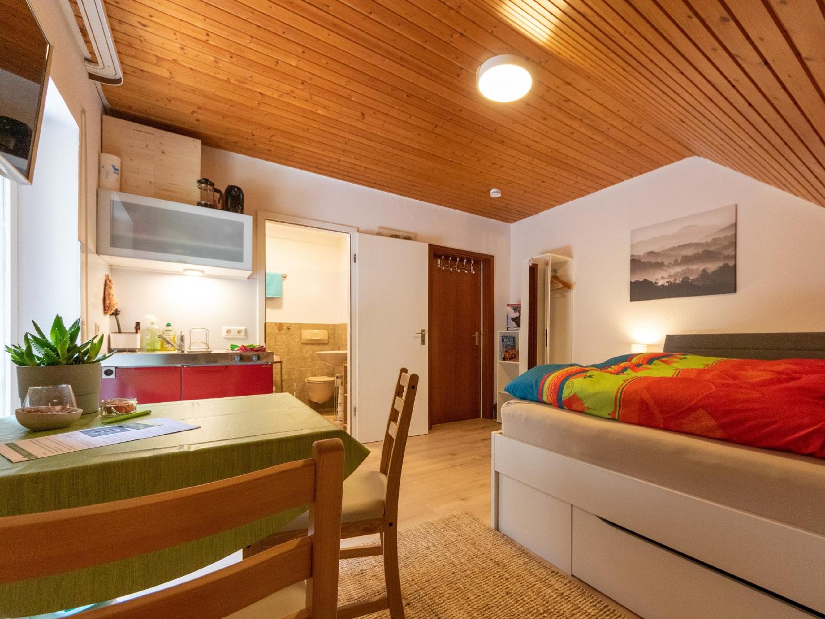 Studio Apartment with Balcony