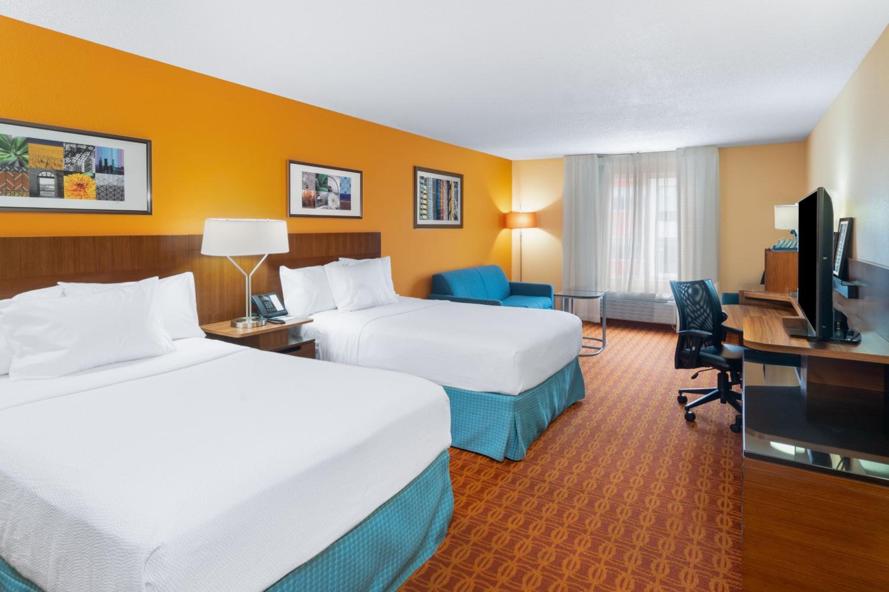 Double Suite with Two Double Beds and Sofa Bed photo 1