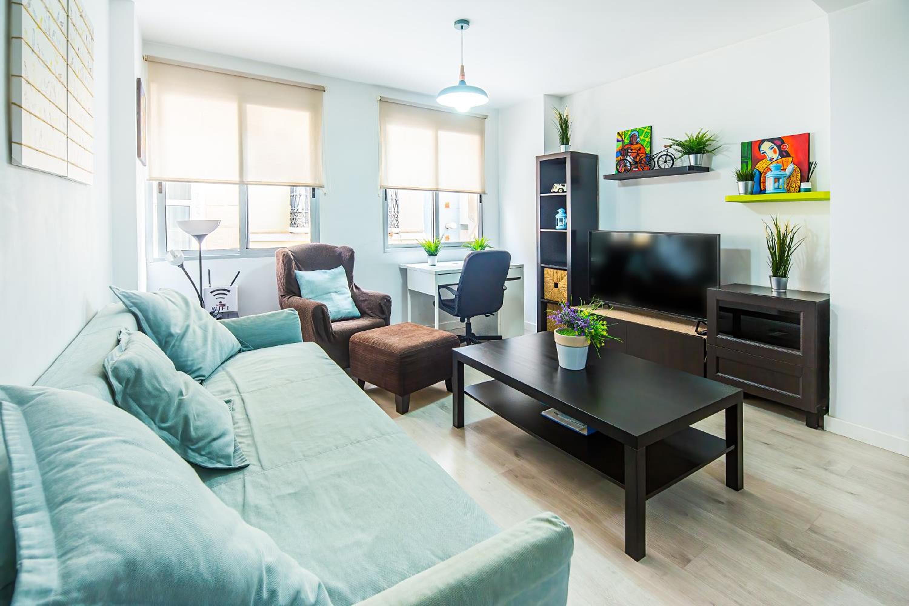 Apartamento de dos habitaciones