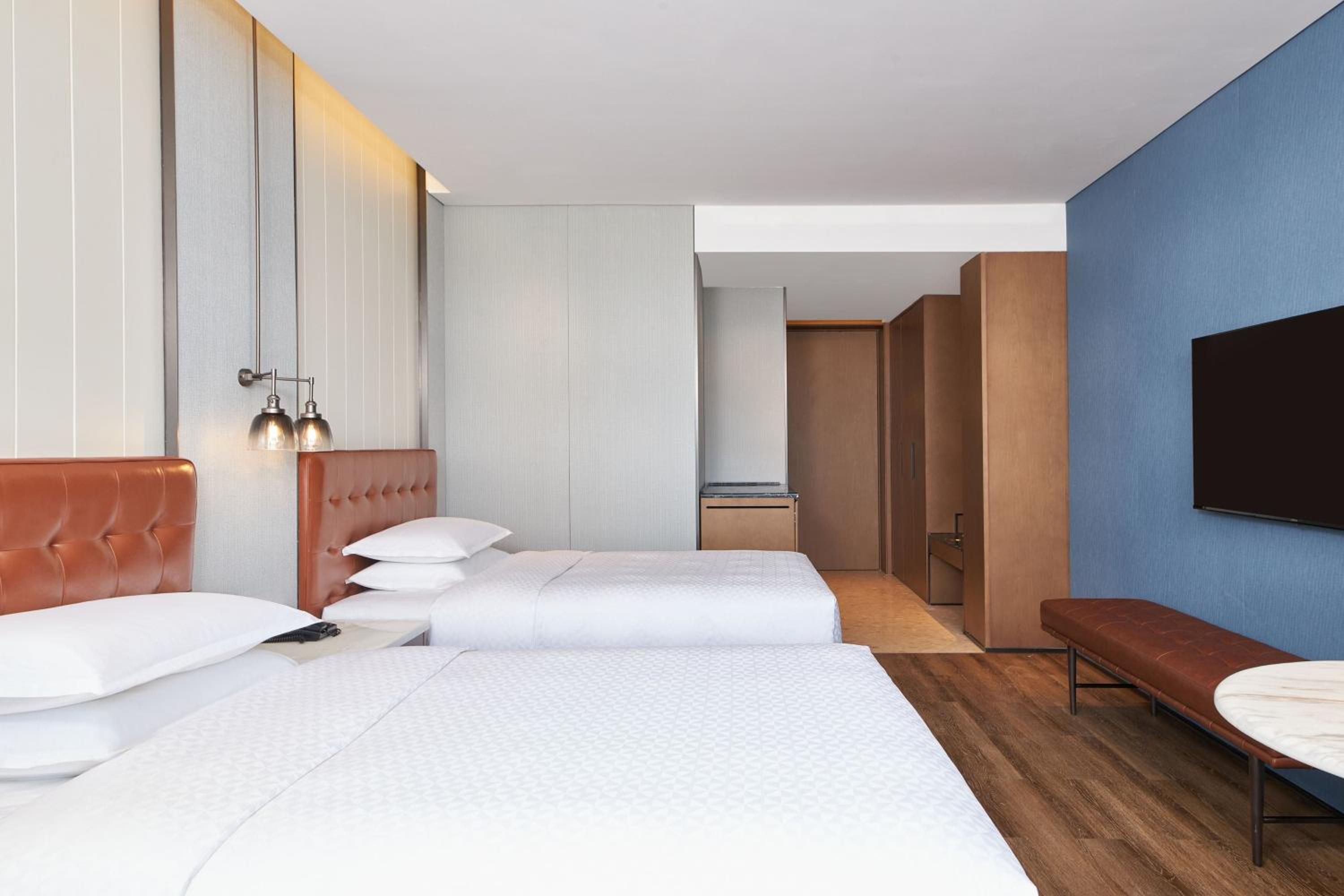 Premier Double Room with Two Double Beds and Balcony - Photo 1