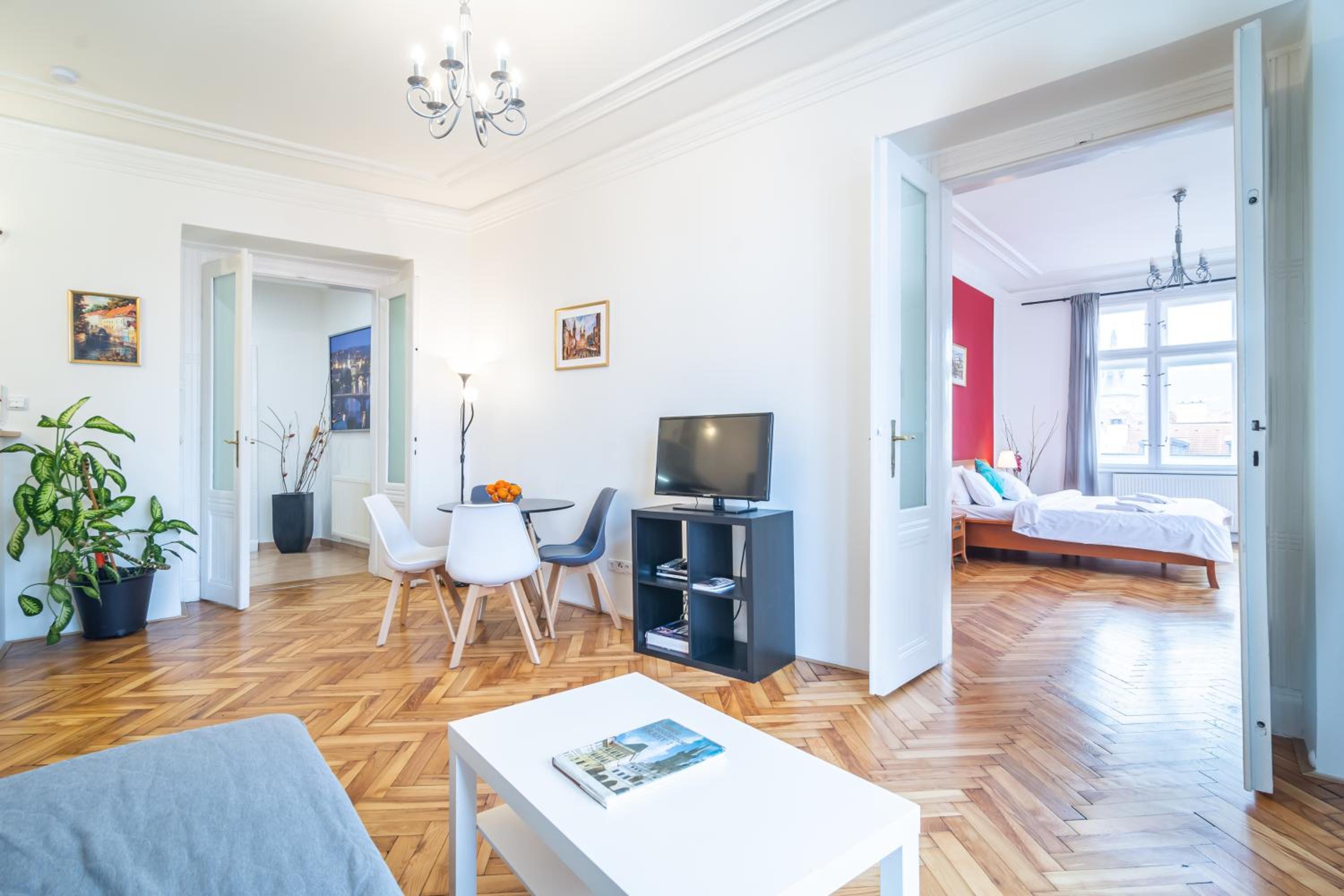 Two-Bedroom Apartment with Balcony