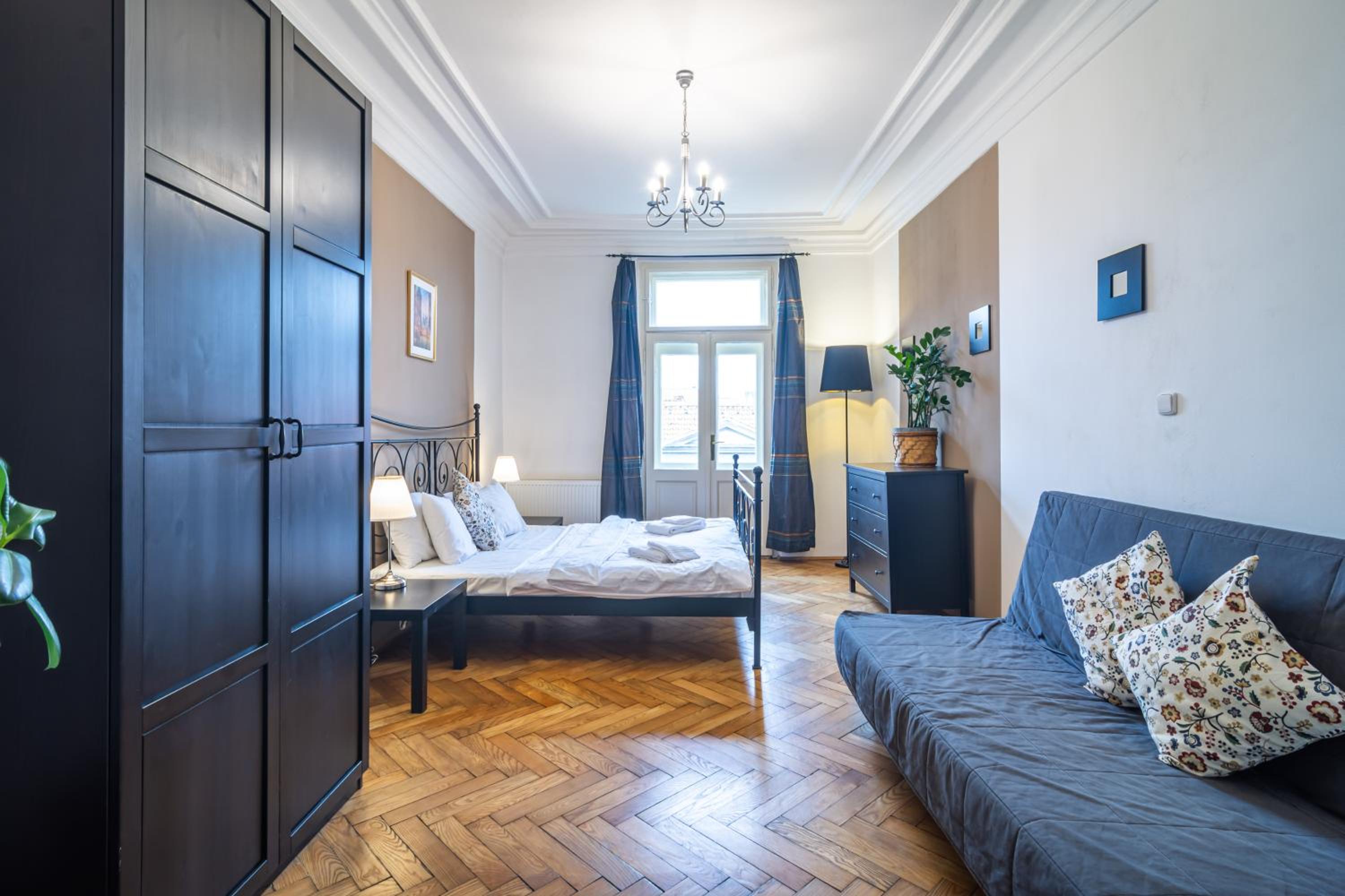 Two-Bedroom Apartment with Balcony