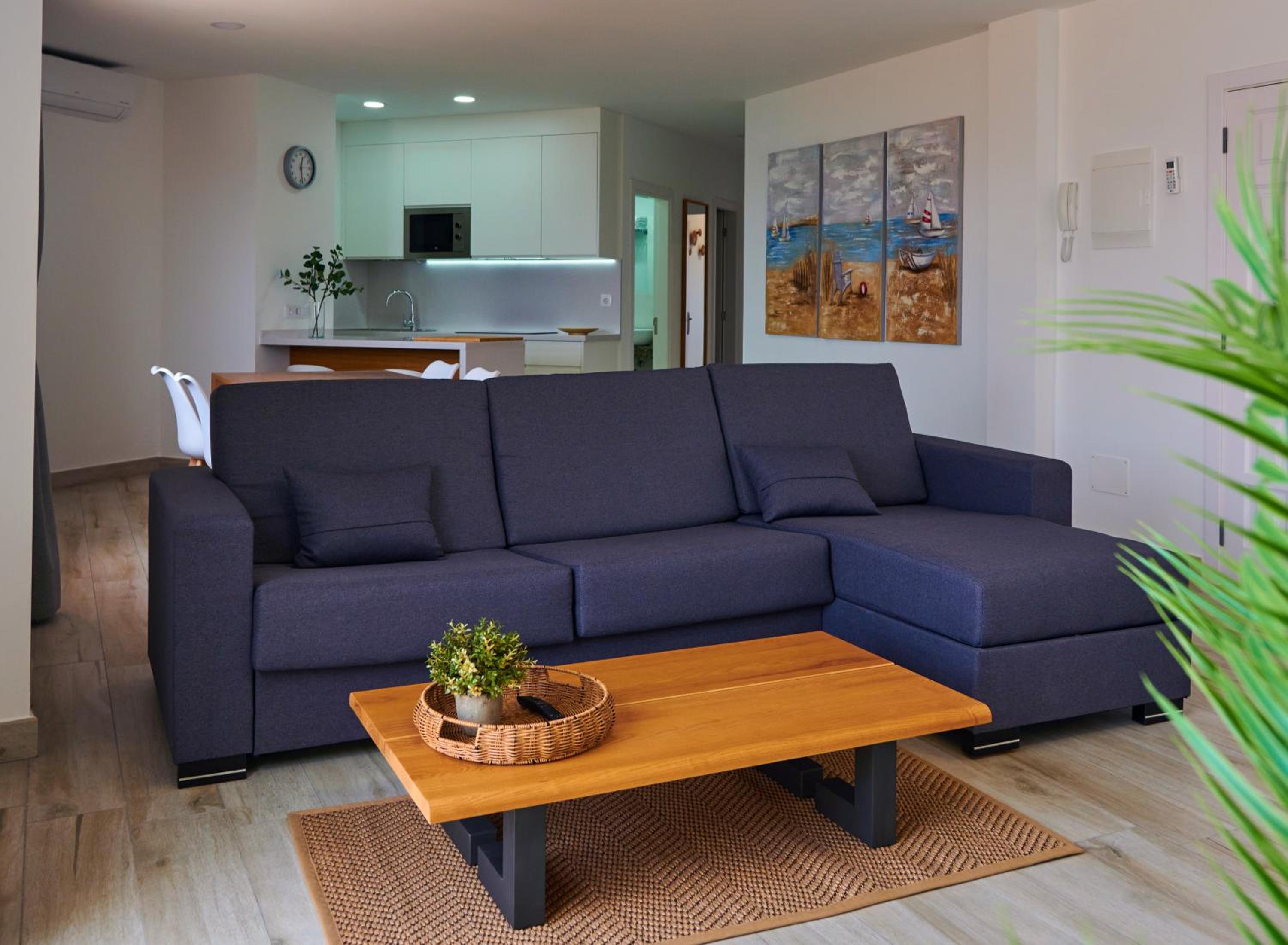 Apartamento de dos habitaciones